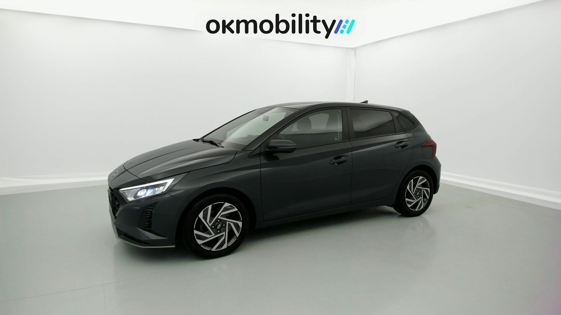 hyundai i20 klass 1.0 TGDI 100 2024 aurora gray 4