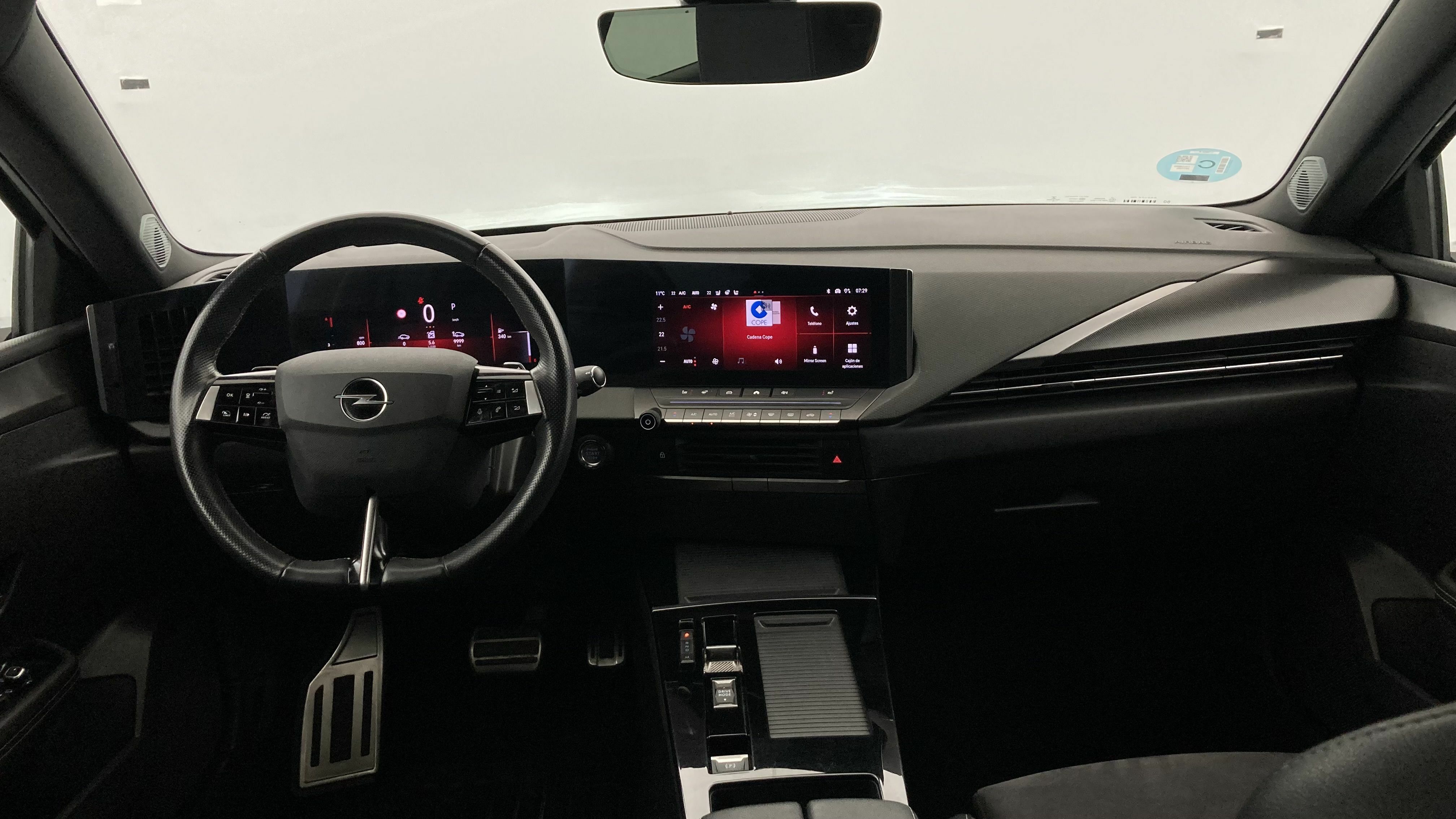 opel astra gs line 1.5D 130 AT 2022 vulkan grey / negro 15