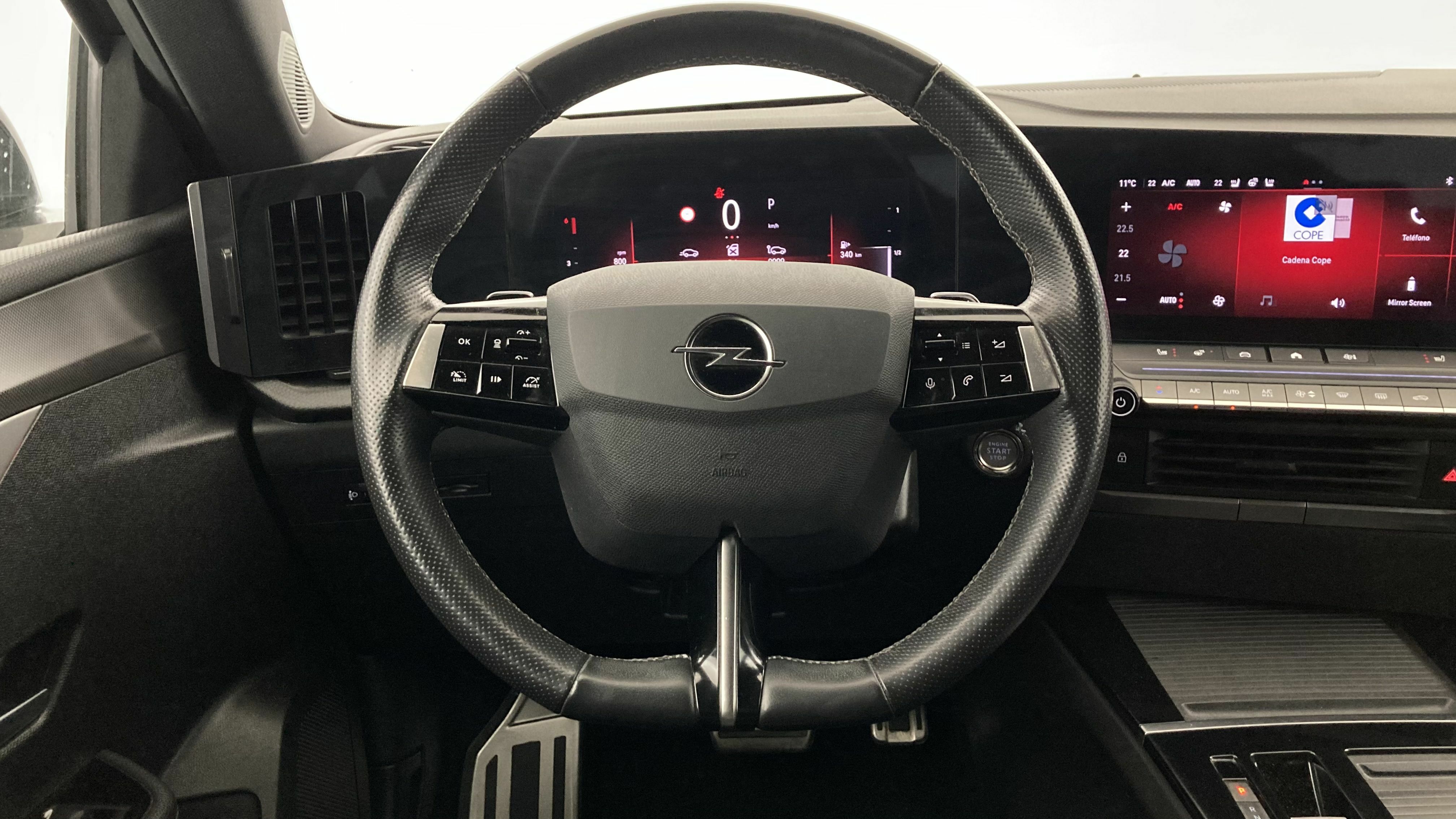 opel astra gs line 1.5D 130 AT 2022 vulkan grey / negro 16