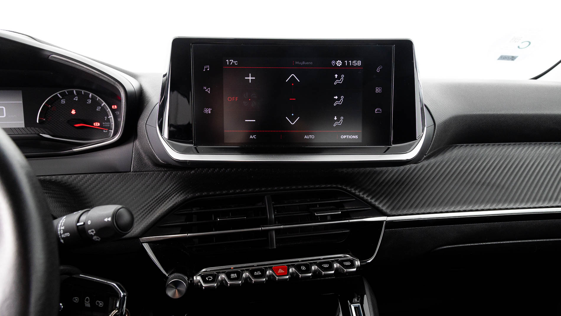 peugeot 208 allure 1.2 PURETECH 100 2023 negro perla nera (metalizado) 17