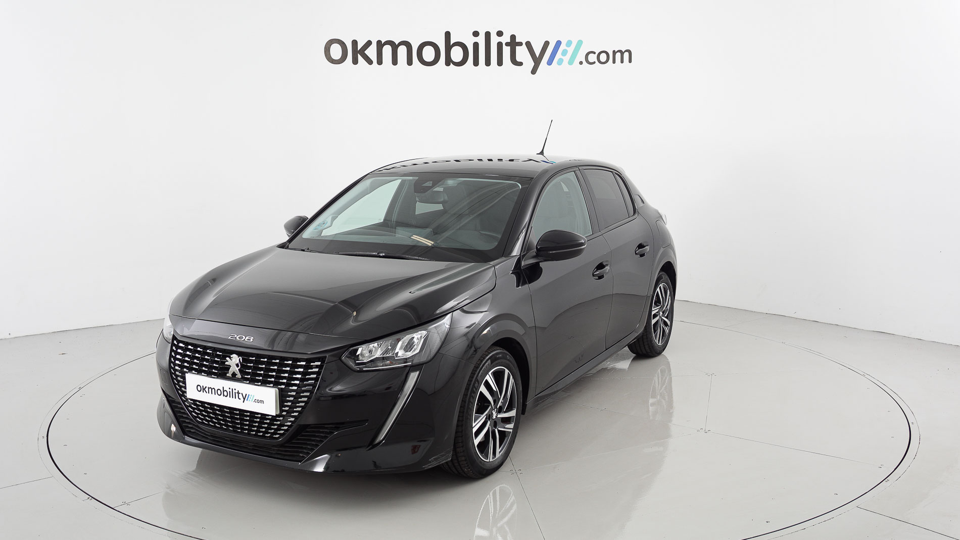 peugeot 208 allure 1.2 PURETECH 100 2023 negro perla nera (metalizado) 5