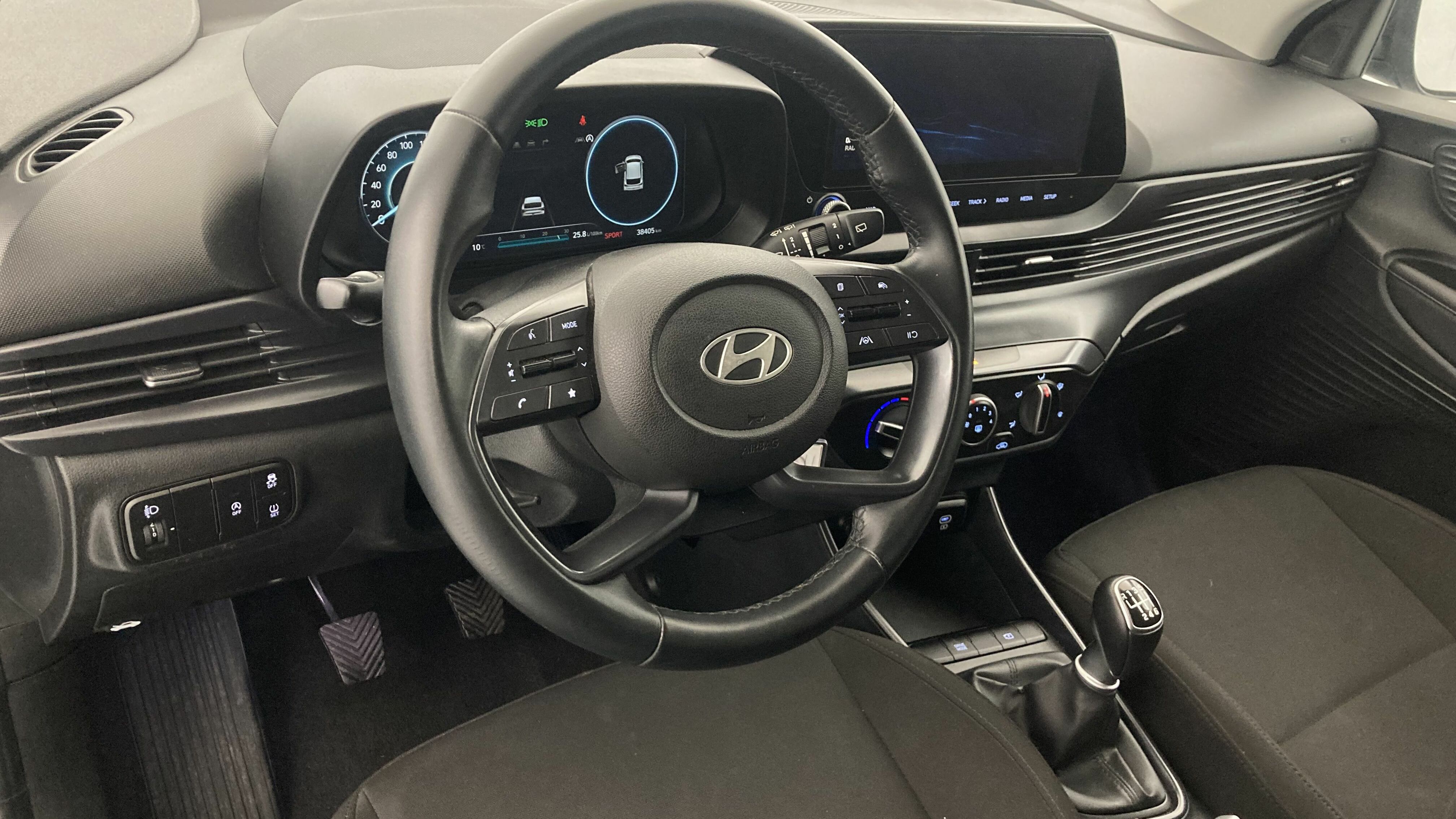 hyundai i20 klass 1.0 TGDI 100 2024 aurora gray 14