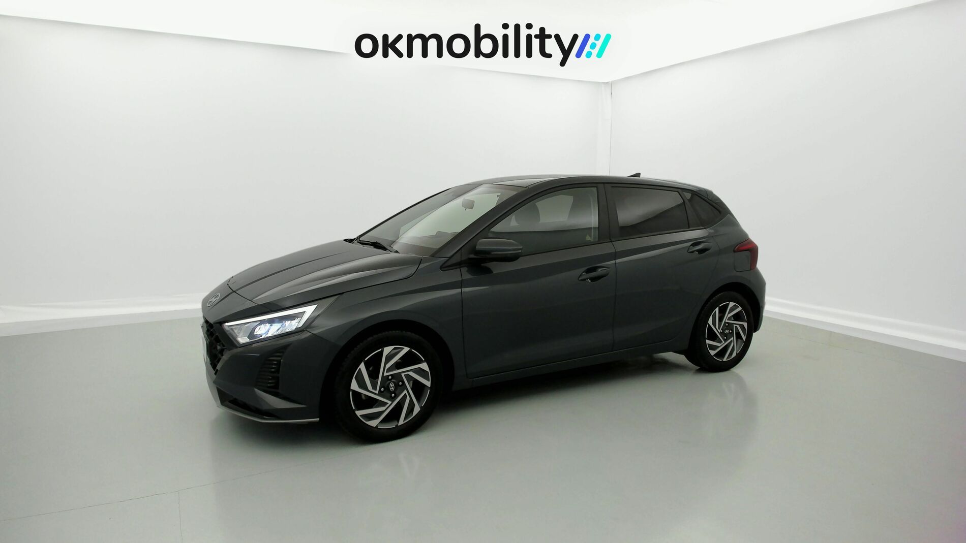 hyundai i20 klass 1.0 TGDI 100 2024 aurora gray 4