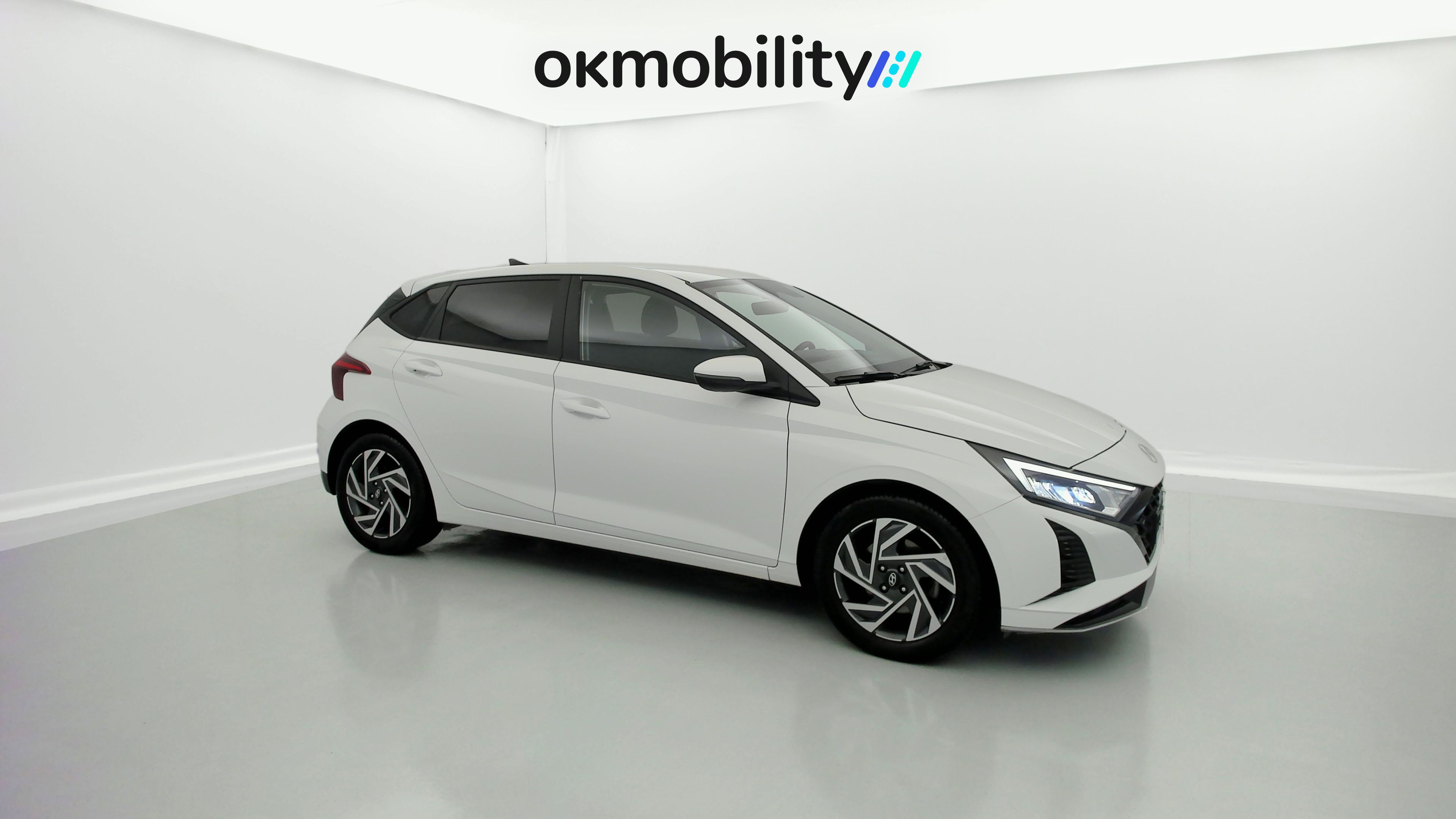 hyundai i20 klass 1.0 TGDI 100 2024 atlas white 3