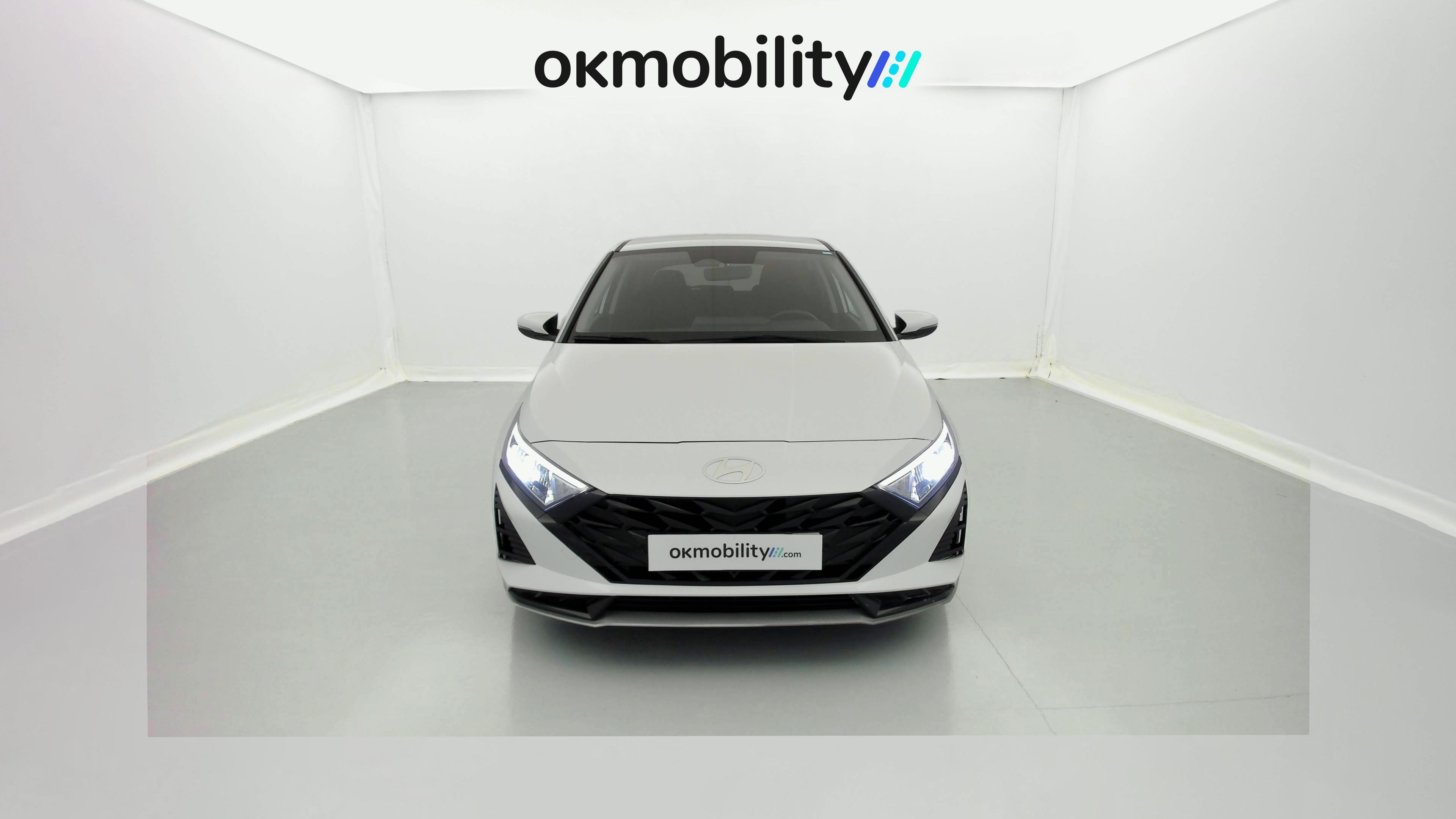 hyundai i20 klass 1.0 TGDI 100 2024 atlas white 4