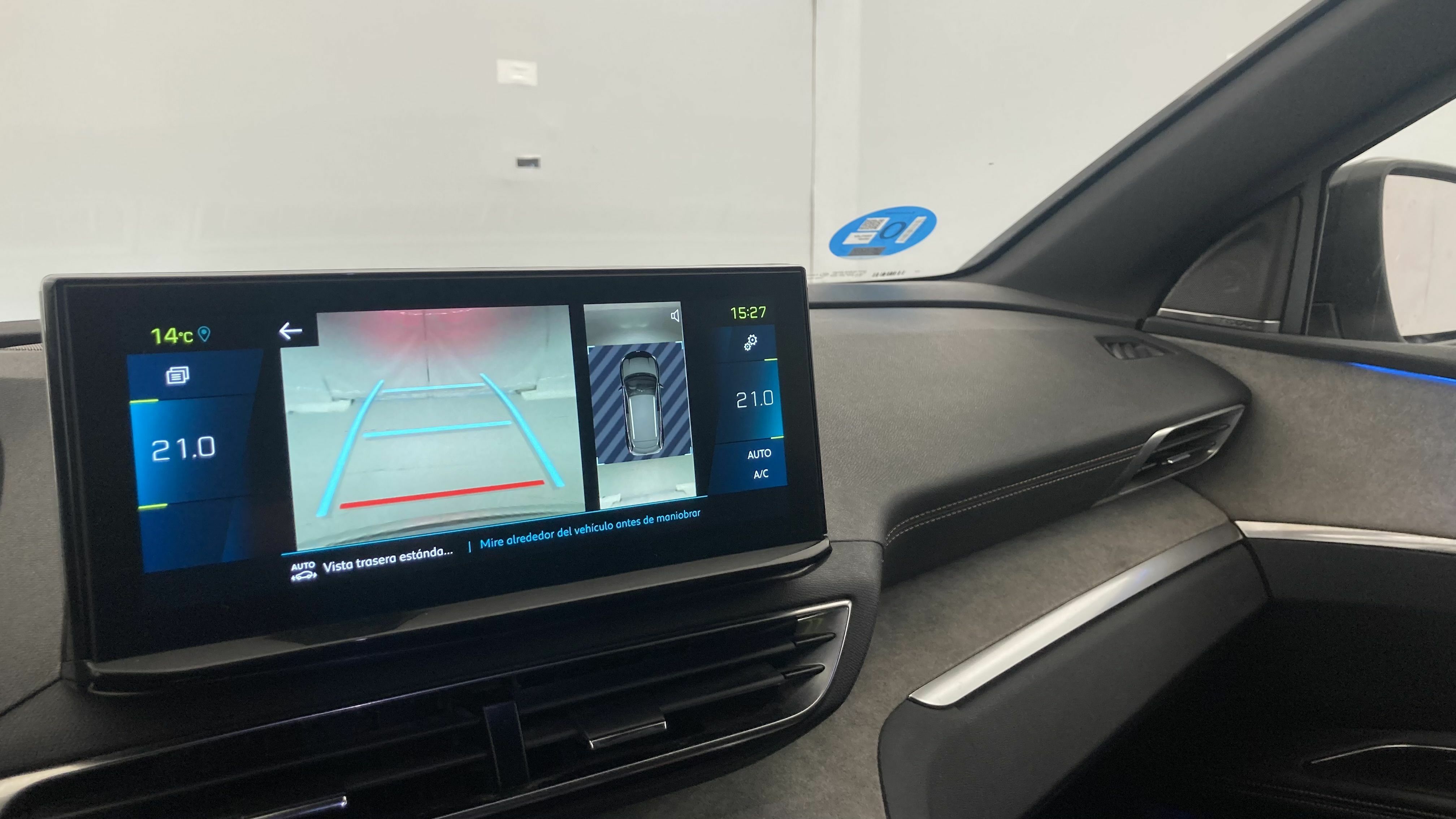 peugeot 3008 gt pack 1.6 HYBRID 300 EAT PHEV 2022 gris artense / negro 18