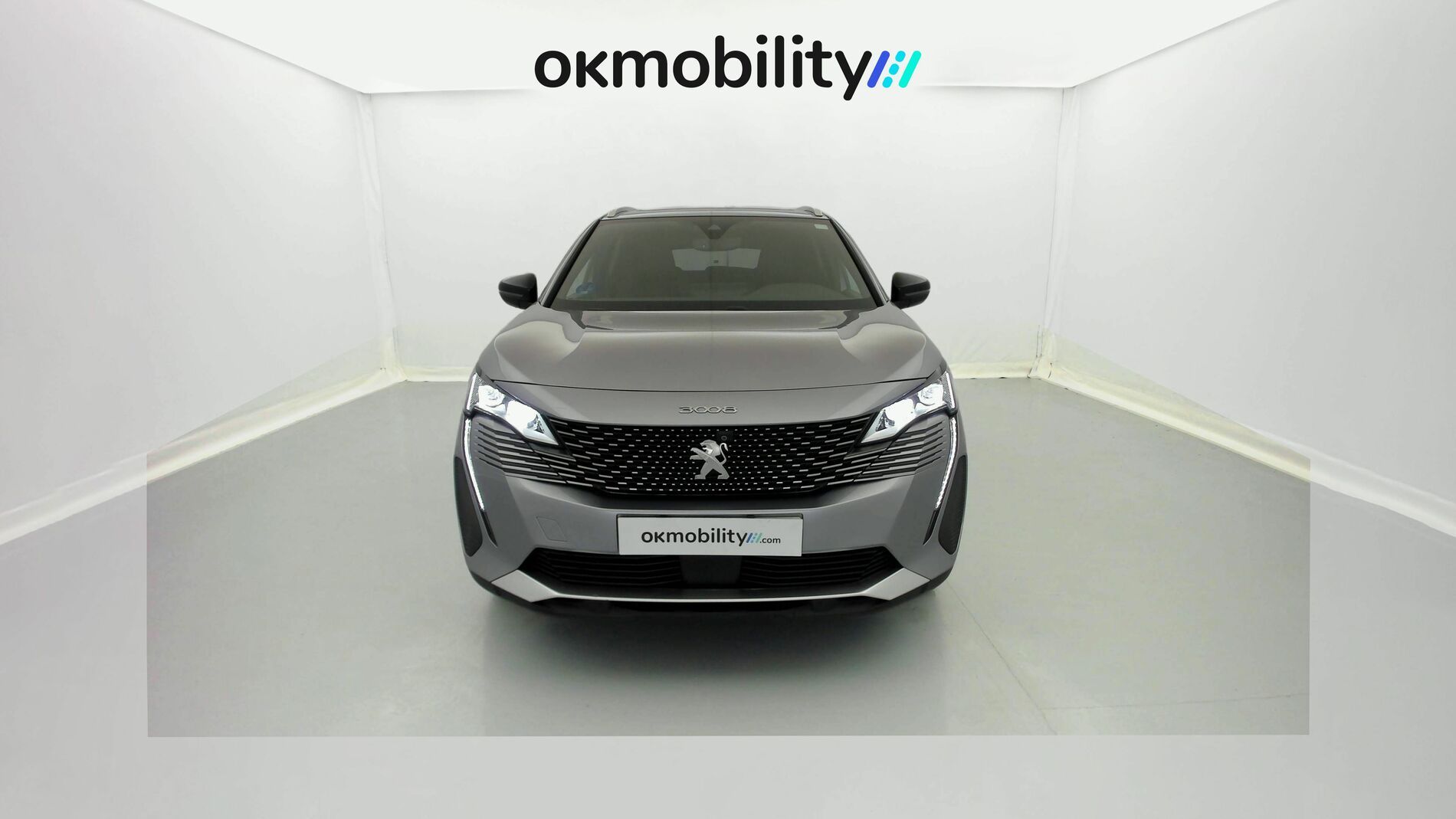 peugeot 3008 gt pack 1.6 HYBRID 300 EAT PHEV 2022 gris artense / negro 3