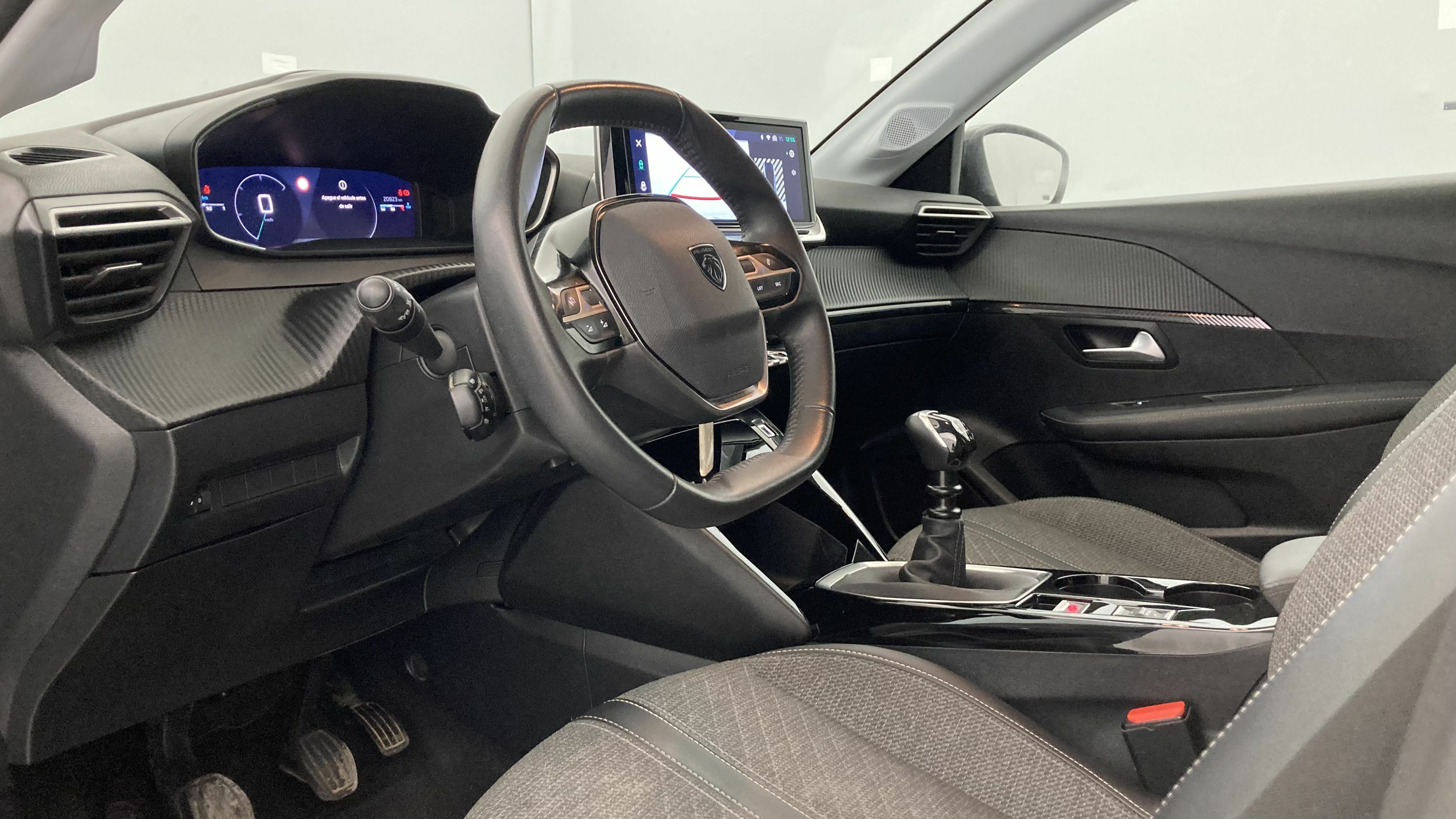 peugeot 208 allure 1.2 PURETECH 100 2024 gris selenium 15