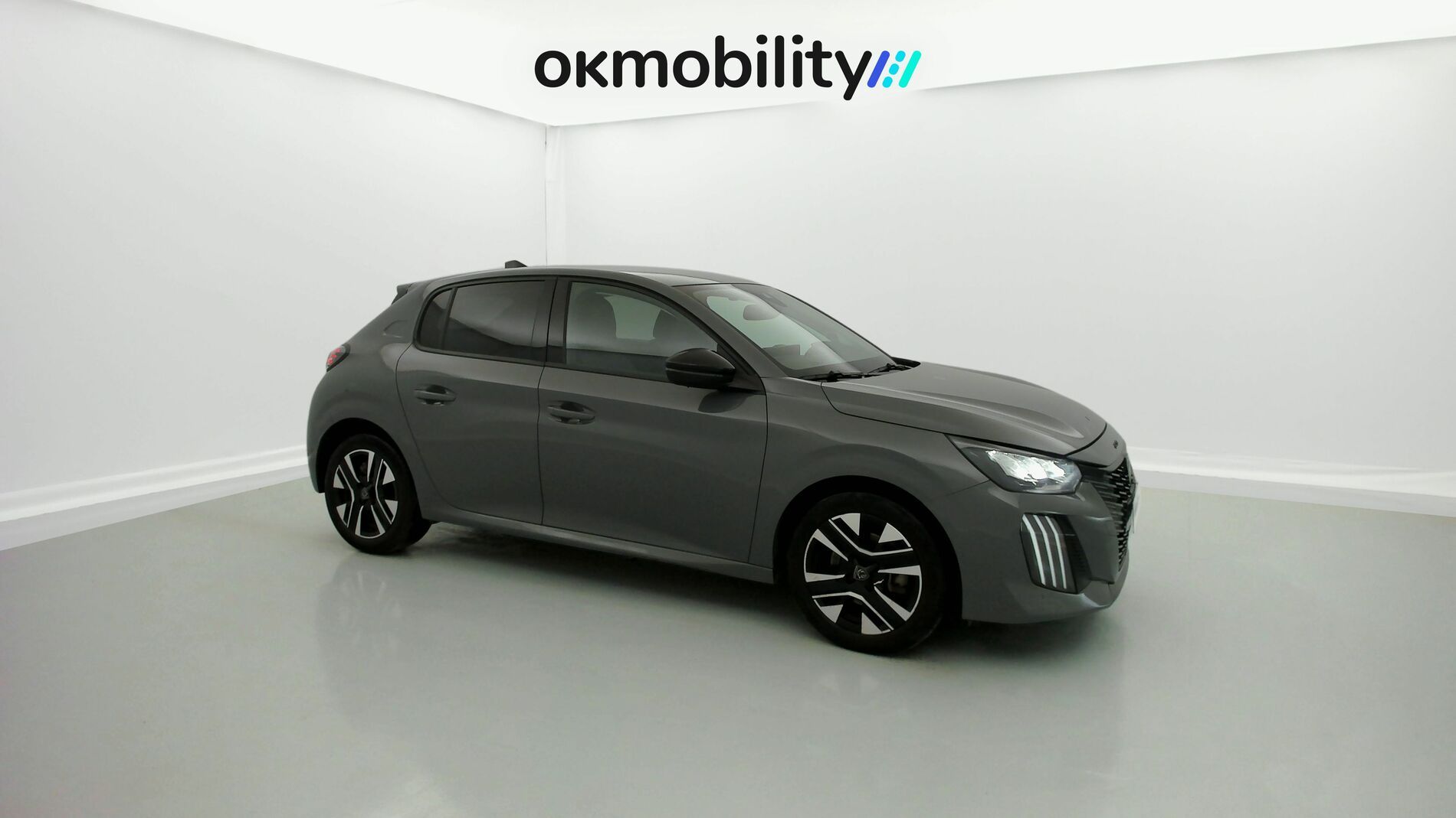 peugeot 208 allure 1.2 PURETECH 100 2024 gris selenium 2