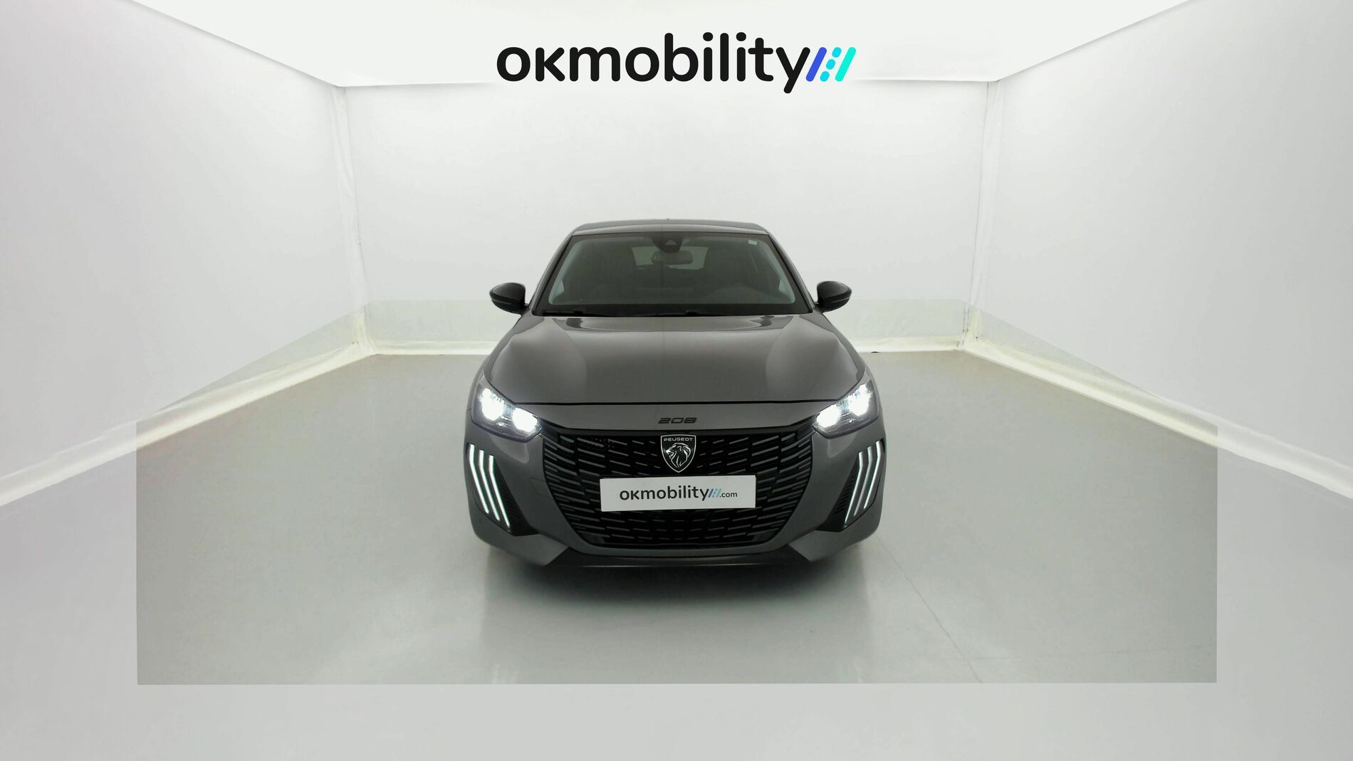 peugeot 208 allure 1.2 PURETECH 100 2024 gris selenium 4