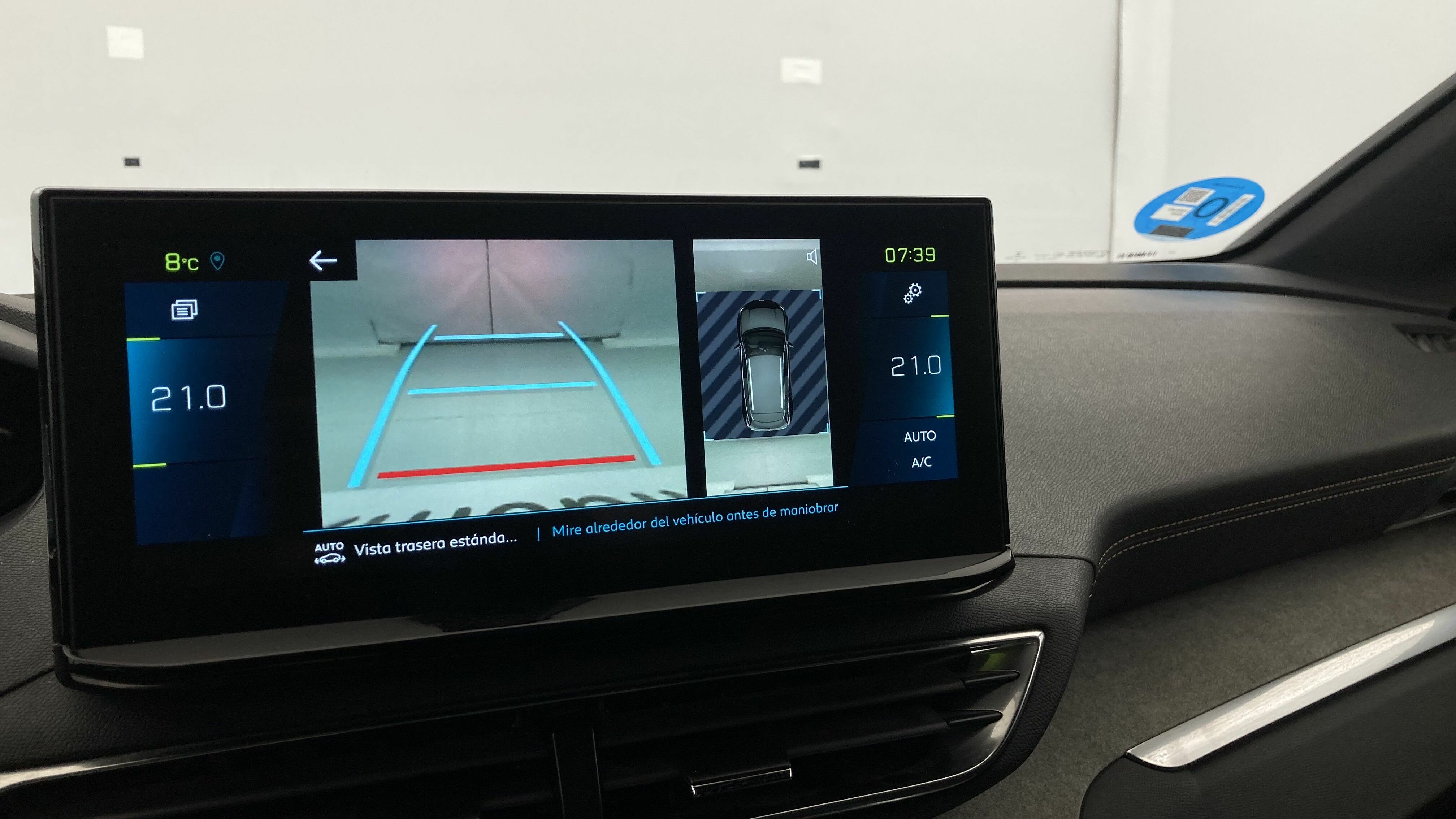 peugeot 3008 gt pack 1.6 HYBRID 300 EAT PHEV 2022 gris artense / negro 18