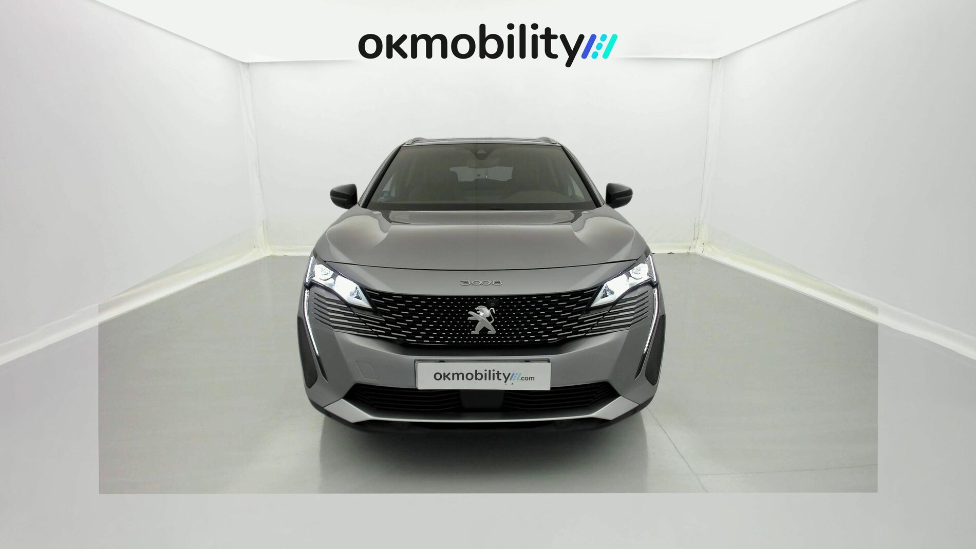 peugeot 3008 gt pack 1.6 HYBRID 300 EAT PHEV 2022 gris artense / negro 3