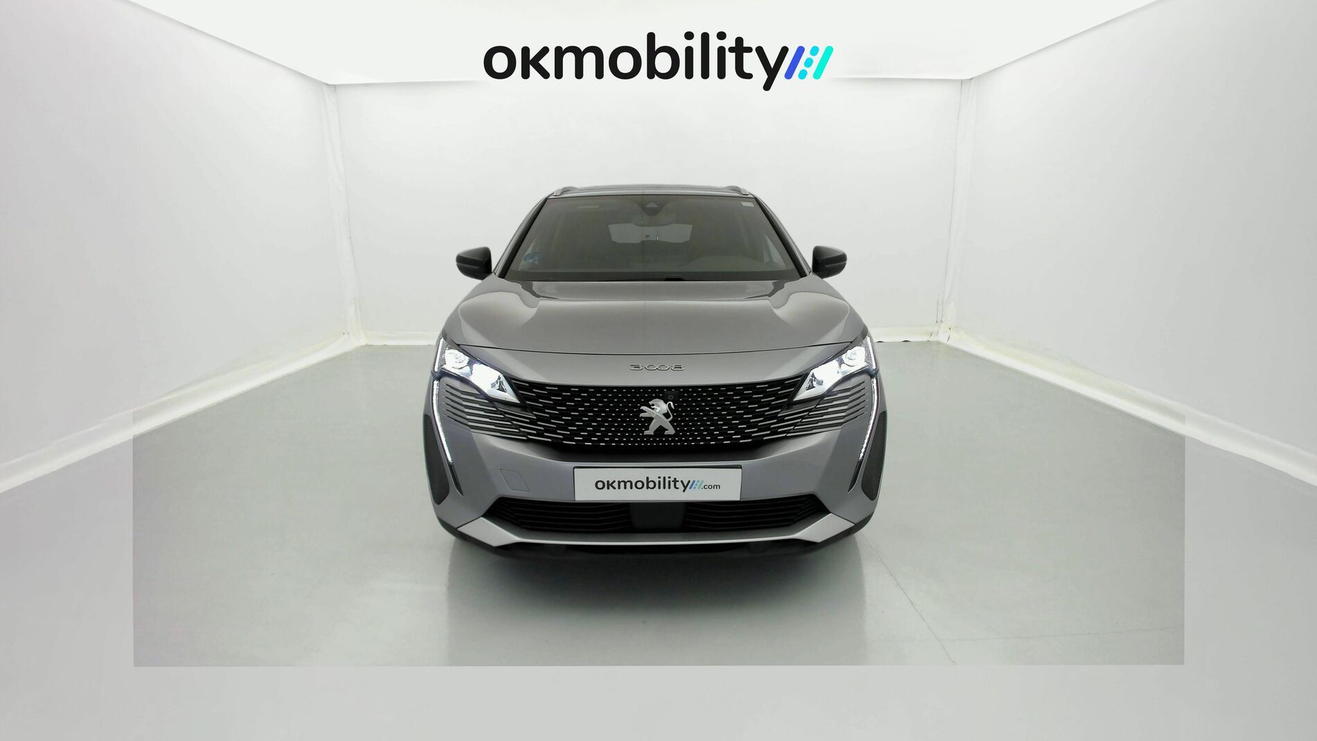peugeot 3008 gt pack 1.6 HYBRID 300 EAT PHEV 2022 gris artense / negro 4