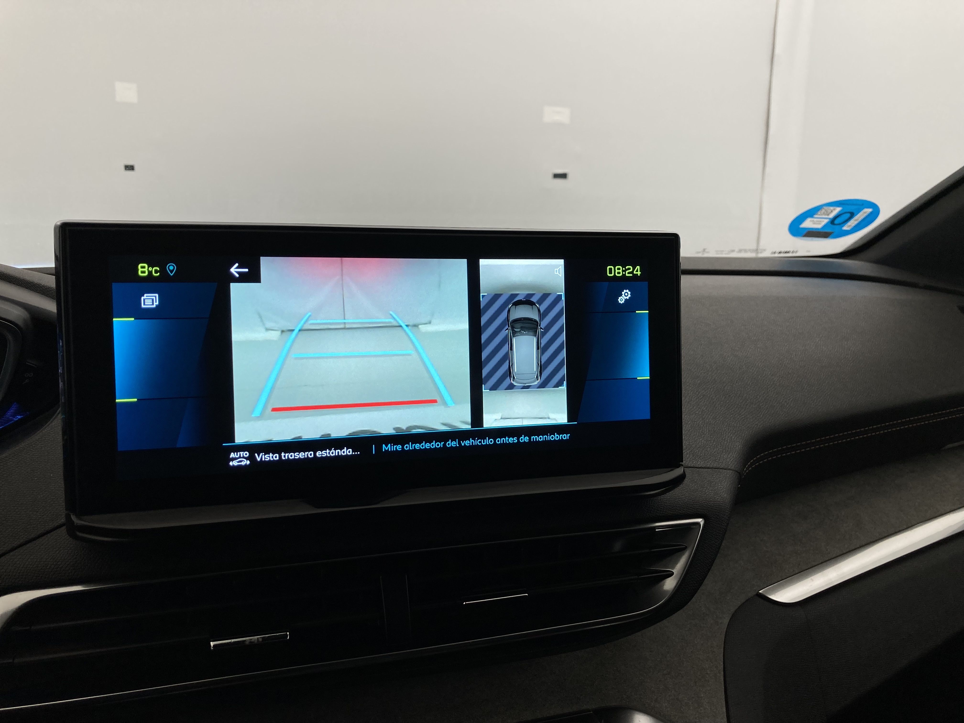 peugeot 3008 gt pack 1.6 HYBRID 300 EAT PHEV 2022 gris artense / negro 27