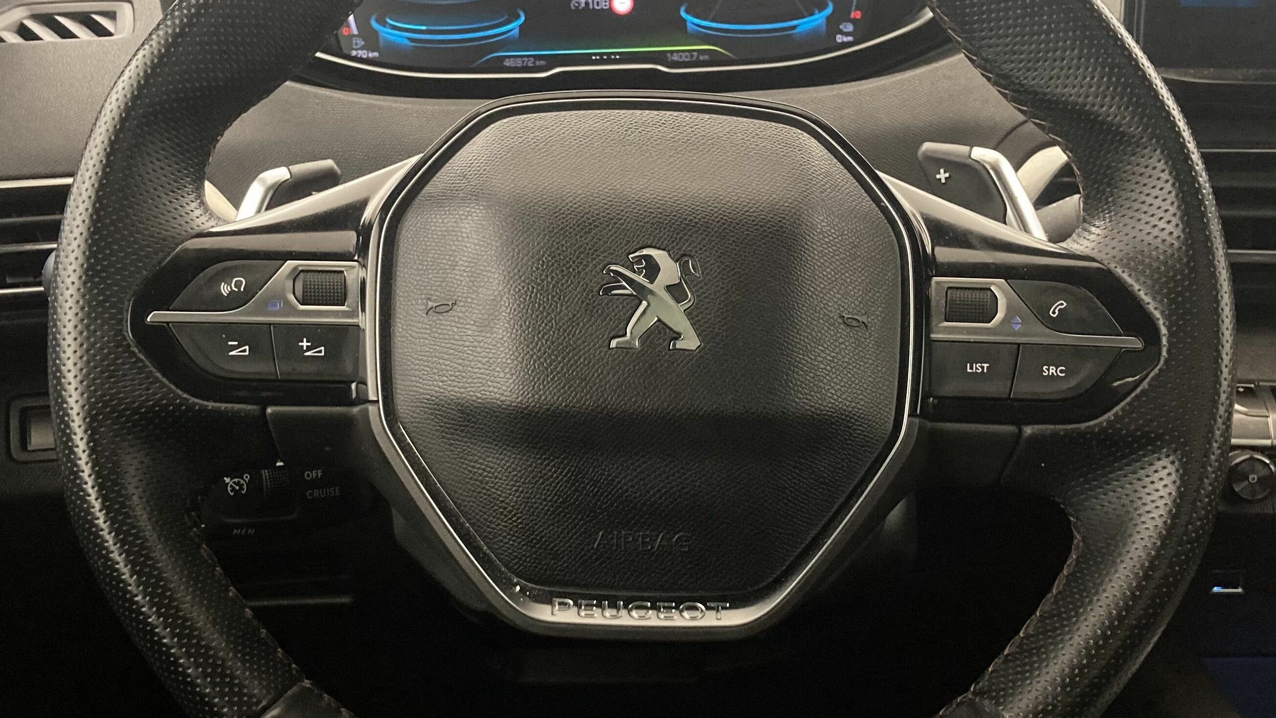 peugeot 3008 gt pack 1.6 HYBRID 300 EAT PHEV 2022 gris artense / negro 16