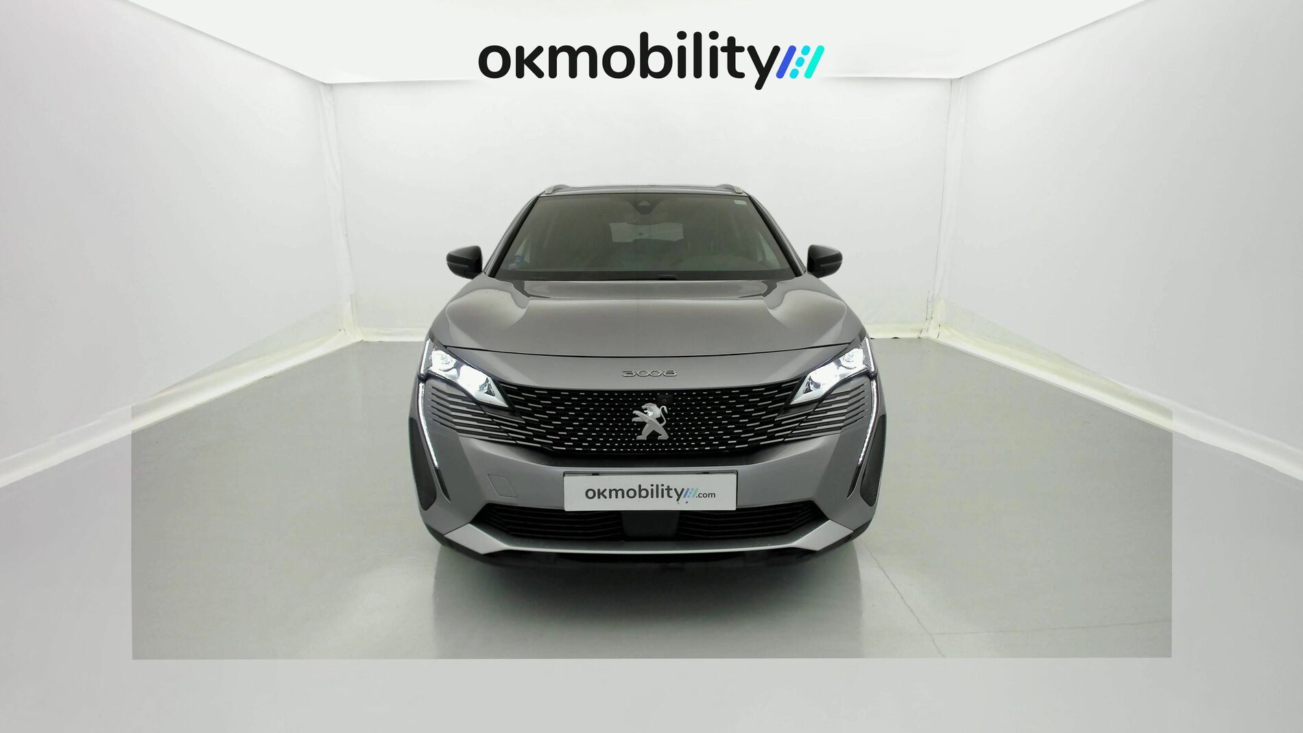 peugeot 3008 gt pack 1.6 HYBRID 300 EAT PHEV 2022 gris artense / negro 3