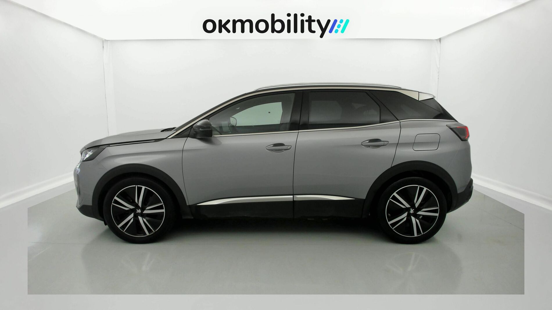 peugeot 3008 gt pack 1.6 HYBRID 300 EAT PHEV 2022 gris artense / negro 5