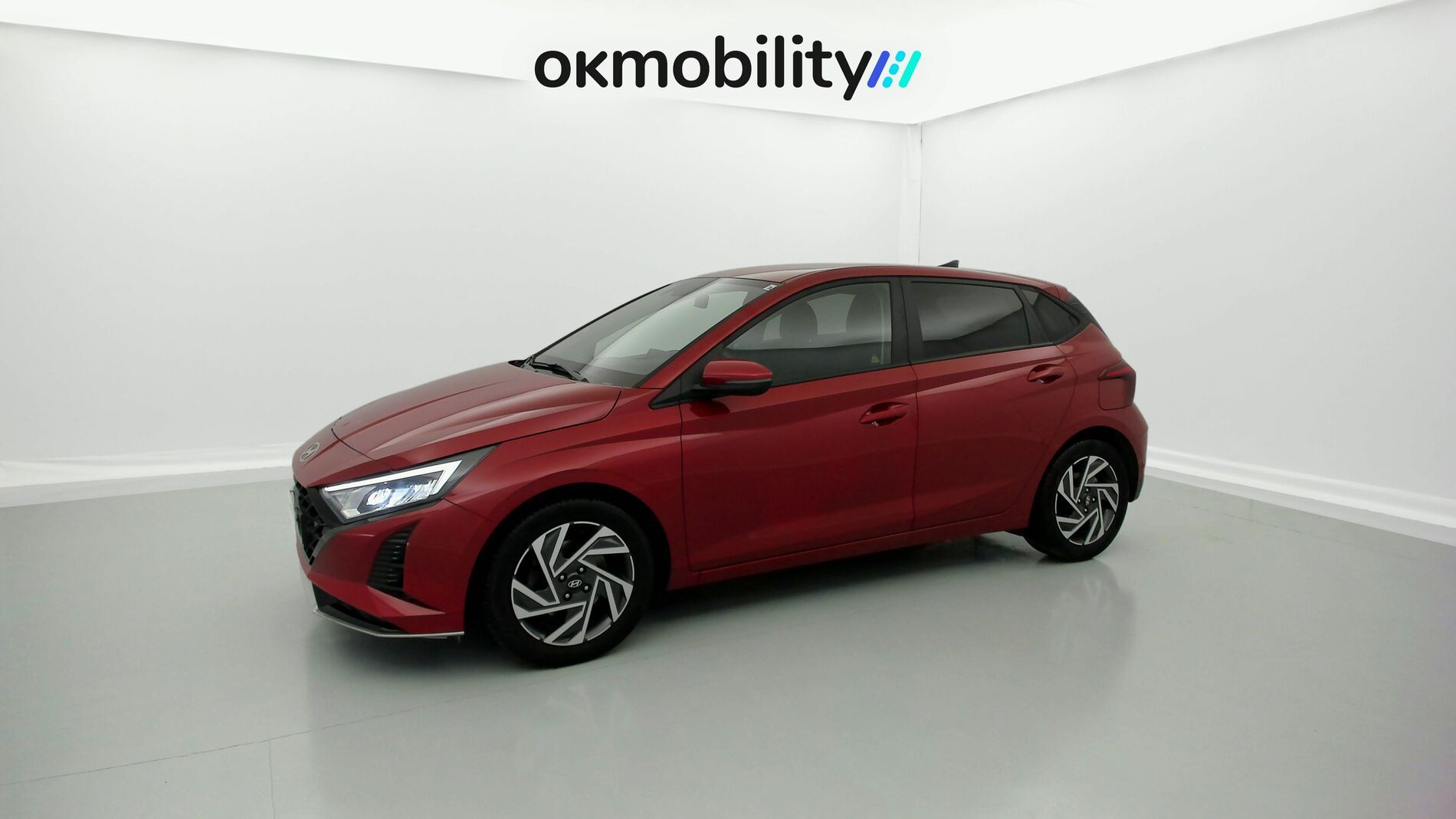 hyundai i20 klass 1.0 TGDI 100 2024 dragon red 4