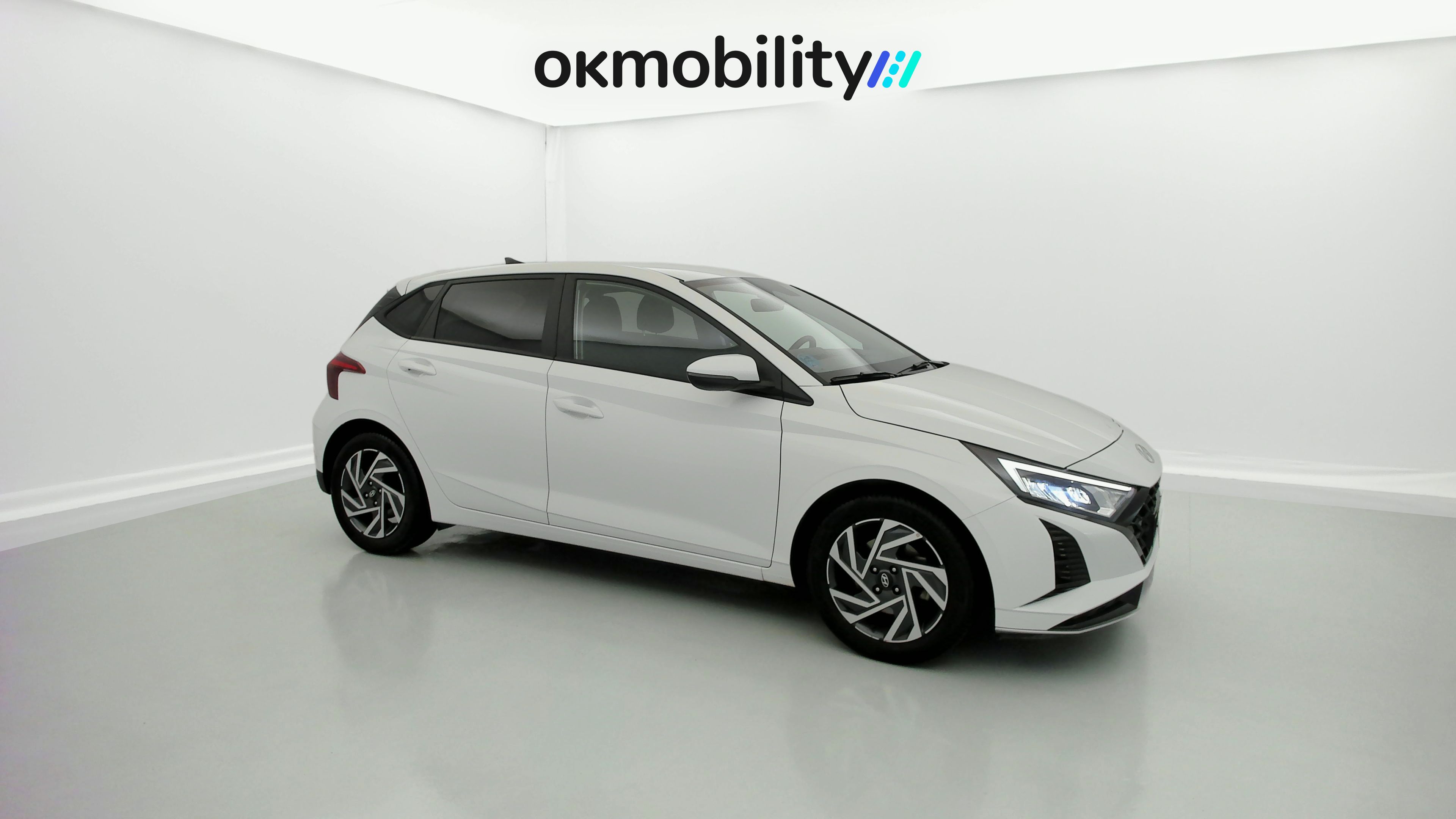 hyundai i20 klass 1.0 TGDI 100 2024 atlas white 3