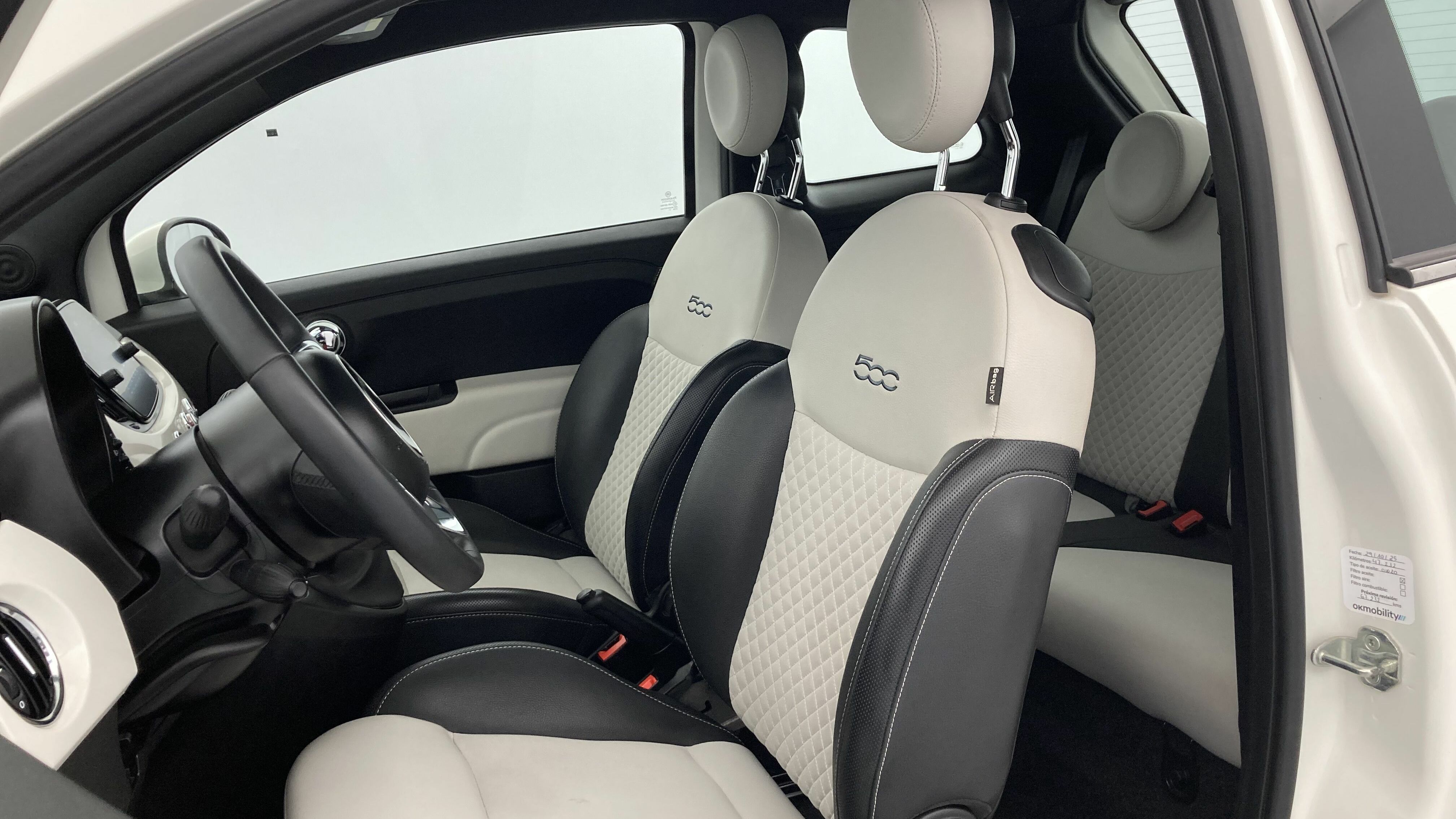 fiat 500 dolcevita 1.0 HYBRID 70 MHEV 2022 blanco gelato 14