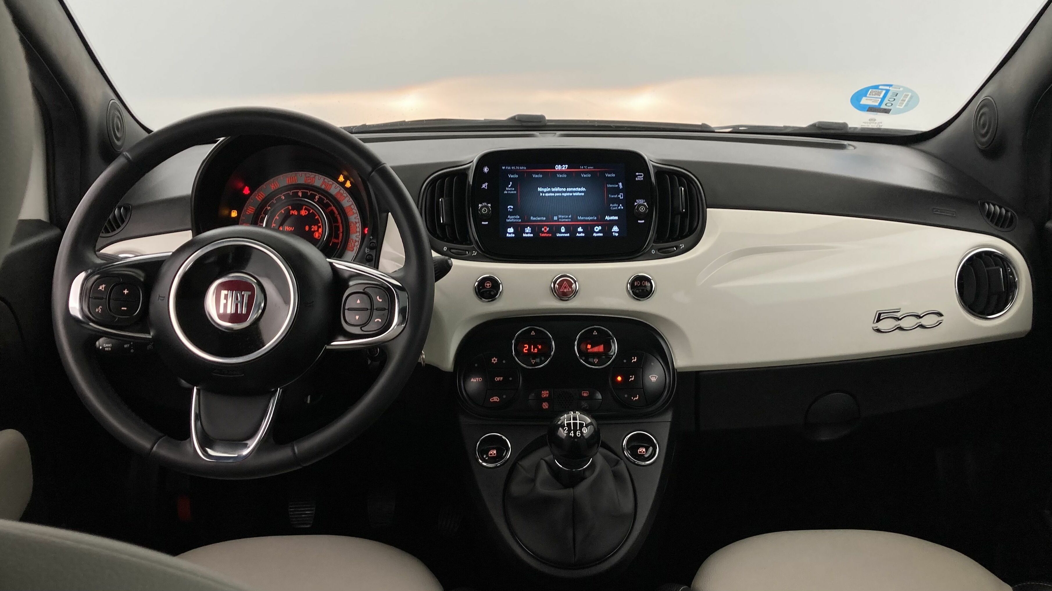 fiat 500 dolcevita 1.0 HYBRID 70 MHEV 2022 blanco gelato 16