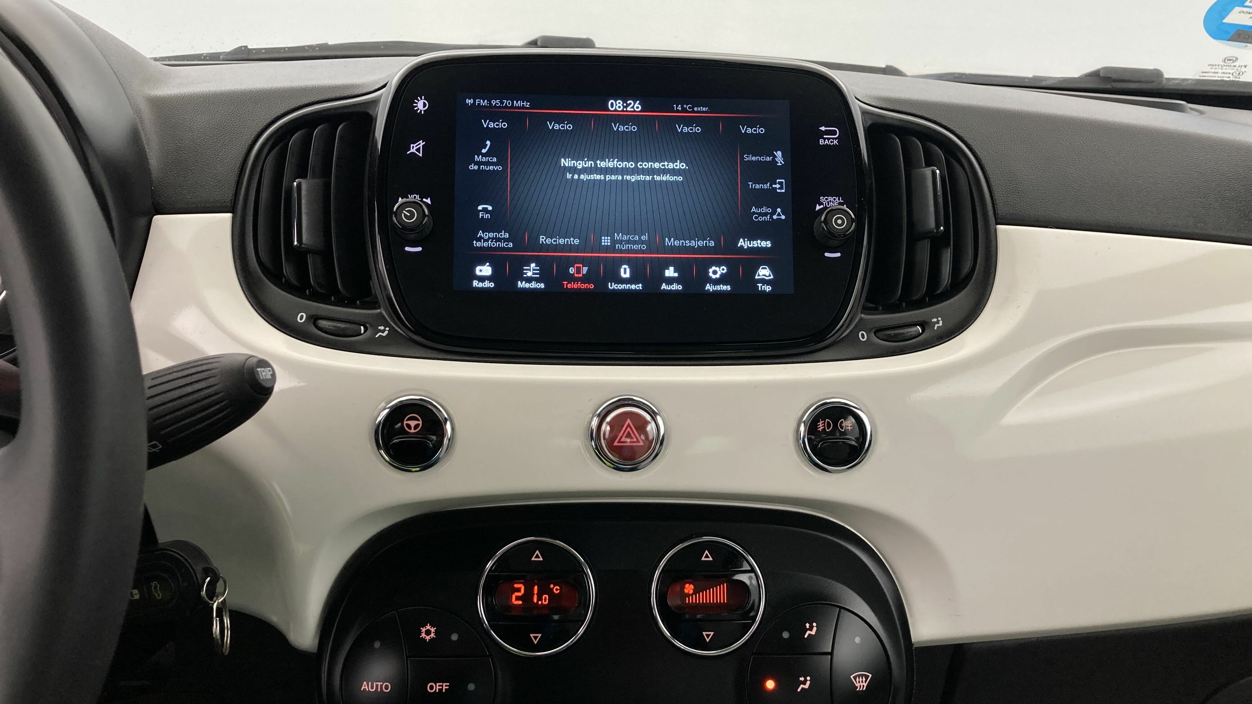 fiat 500 dolcevita 1.0 HYBRID 70 MHEV 2022 blanco gelato 19