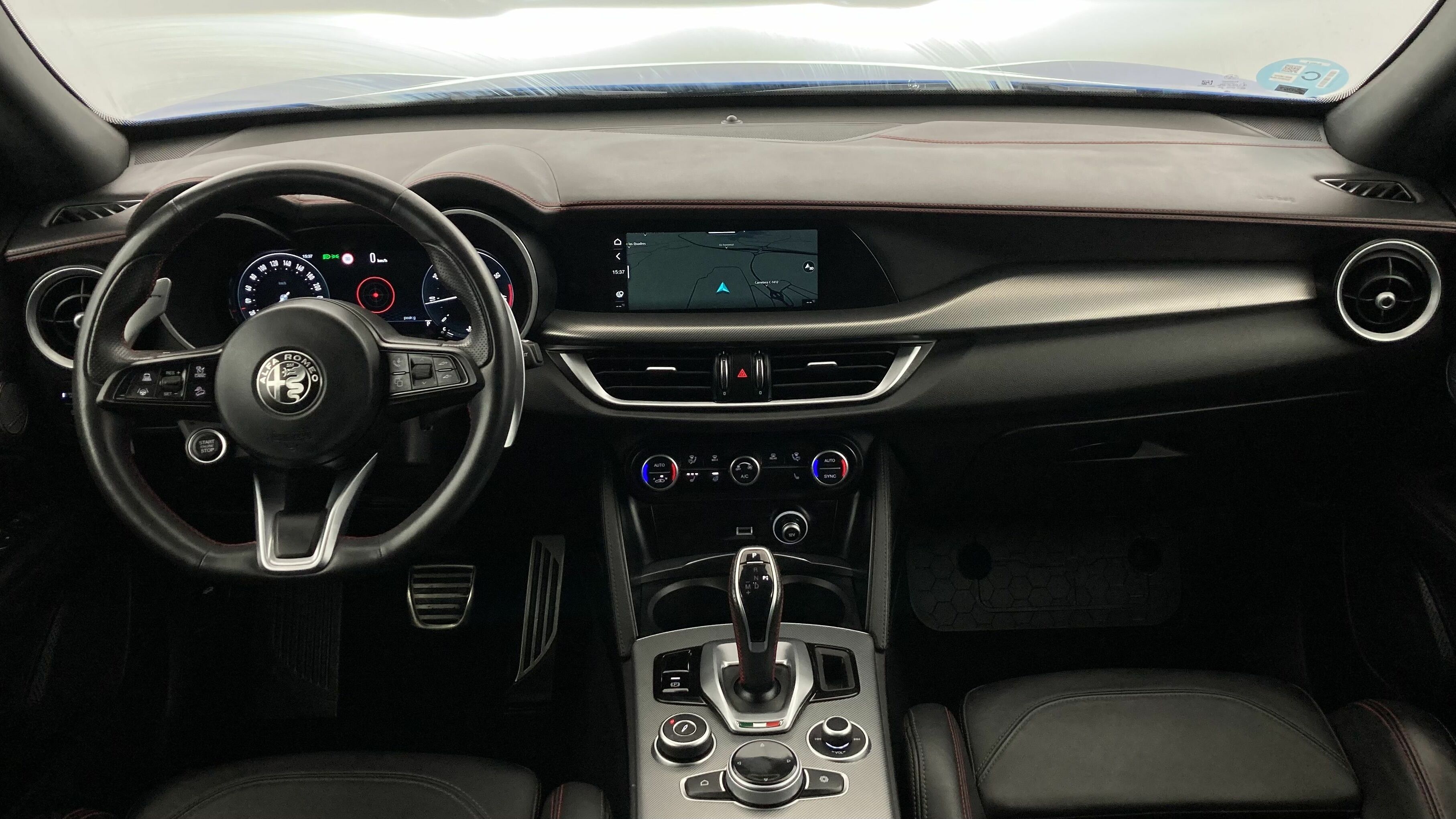 alfa romeo stelvio competizione 2.0 TURBO 280 AWD CA 2023 azul misano 17