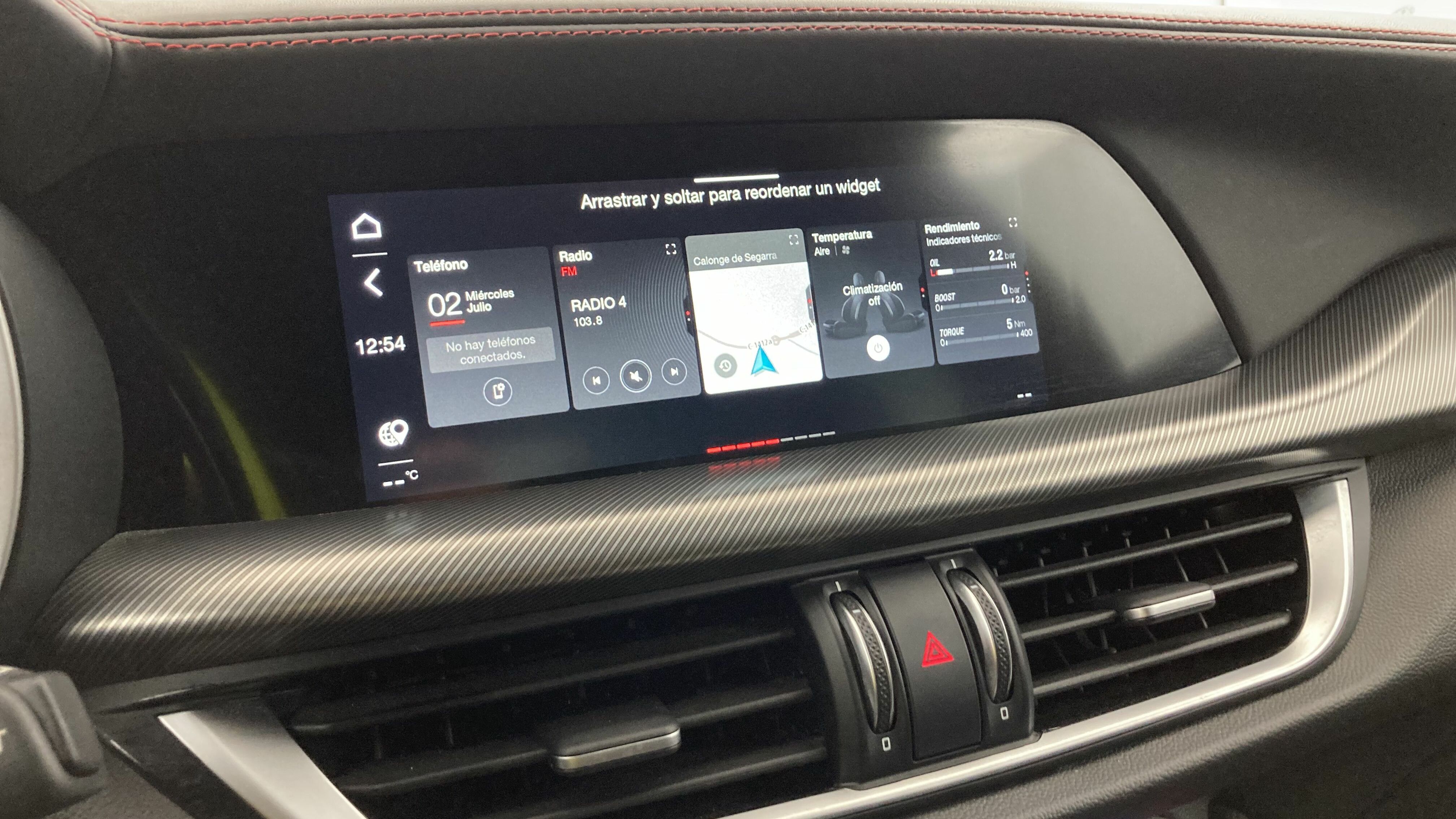 alfa romeo stelvio competizione 2.0 TURBO 280 AWD CA 2023 negro volcano 31