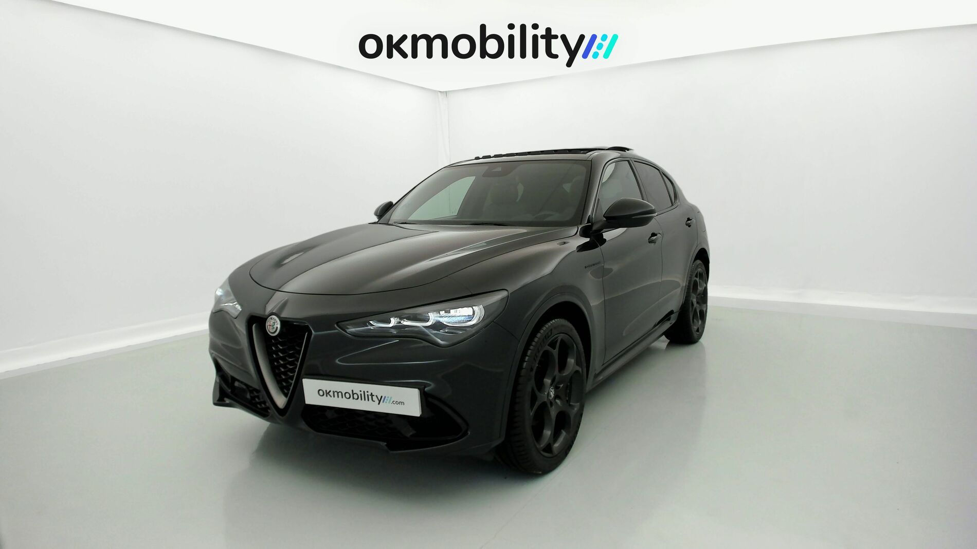 alfa romeo stelvio competizione 2.0 TURBO 280 AWD CA 2023 negro volcano 1