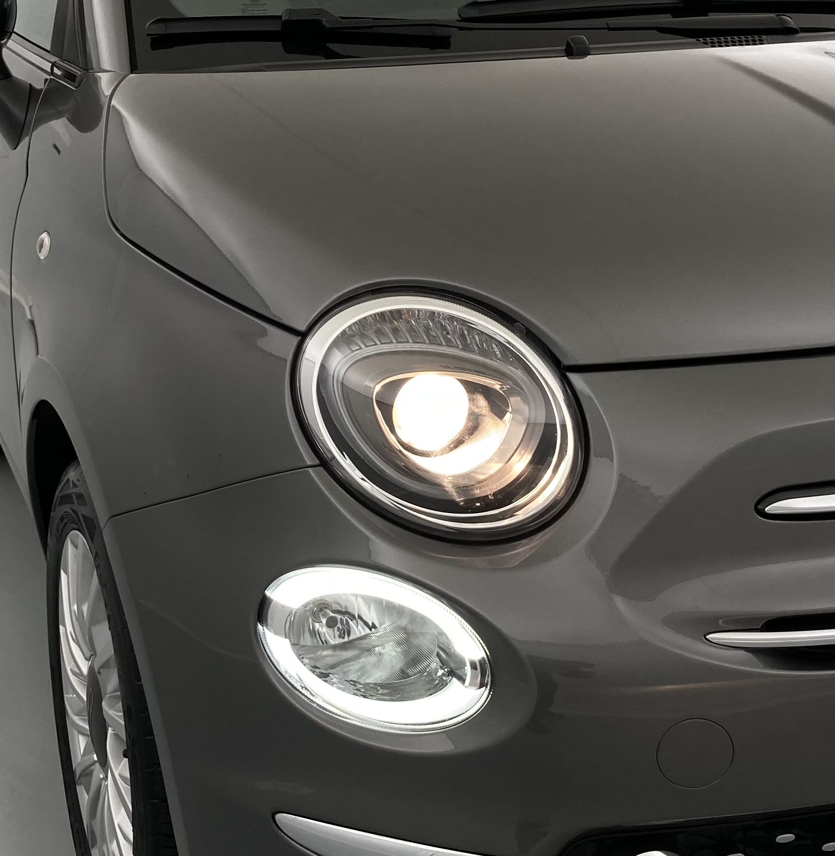fiat 500 dolcevita 1.0 HYBRID 70 MHEV 2022 gris pompei 16