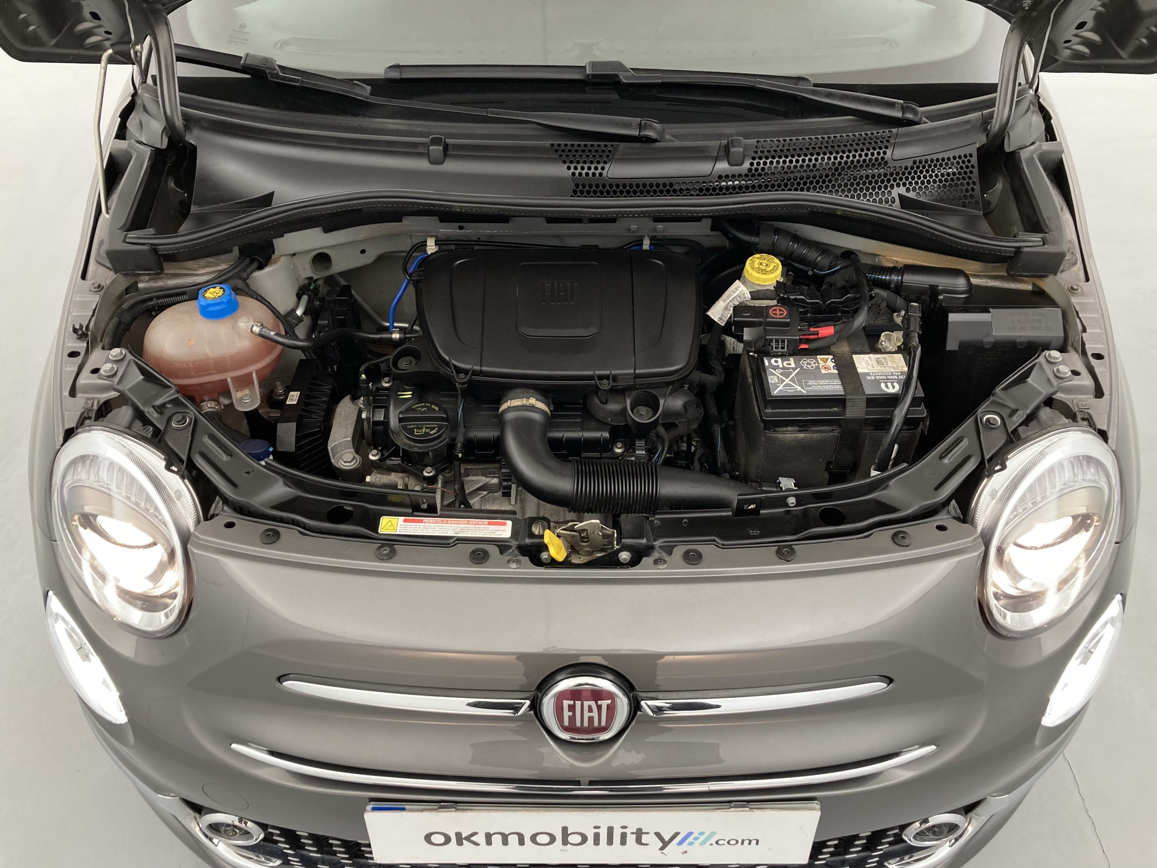 fiat 500 dolcevita 1.0 HYBRID 70 MHEV 2022 gris pompei 25