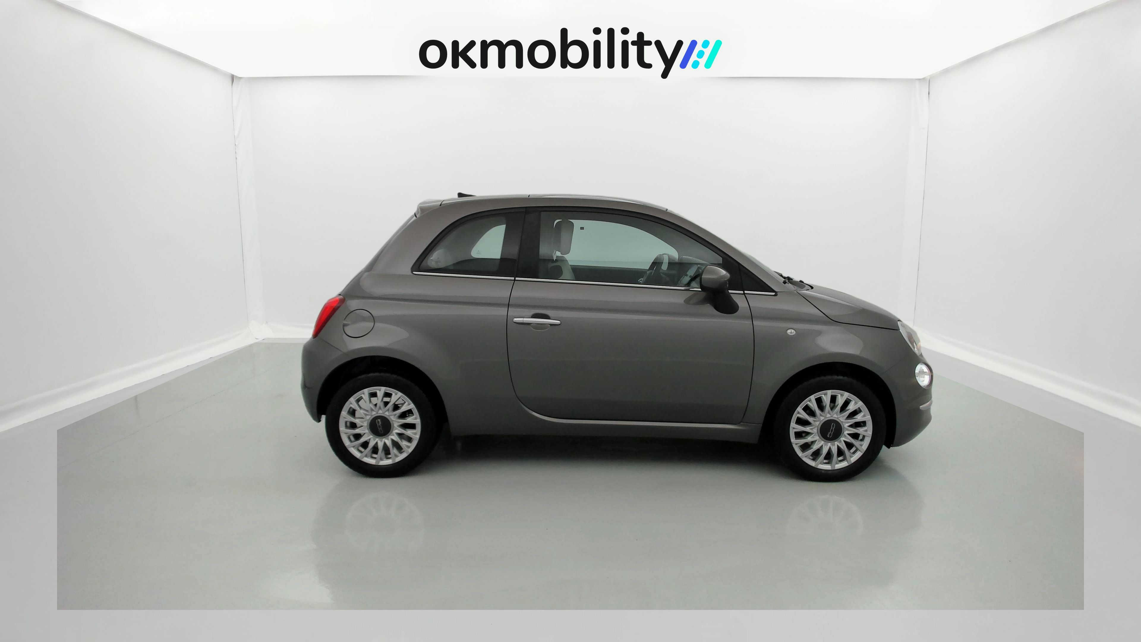 fiat 500 dolcevita 1.0 HYBRID 70 MHEV 2022 gris pompei 2
