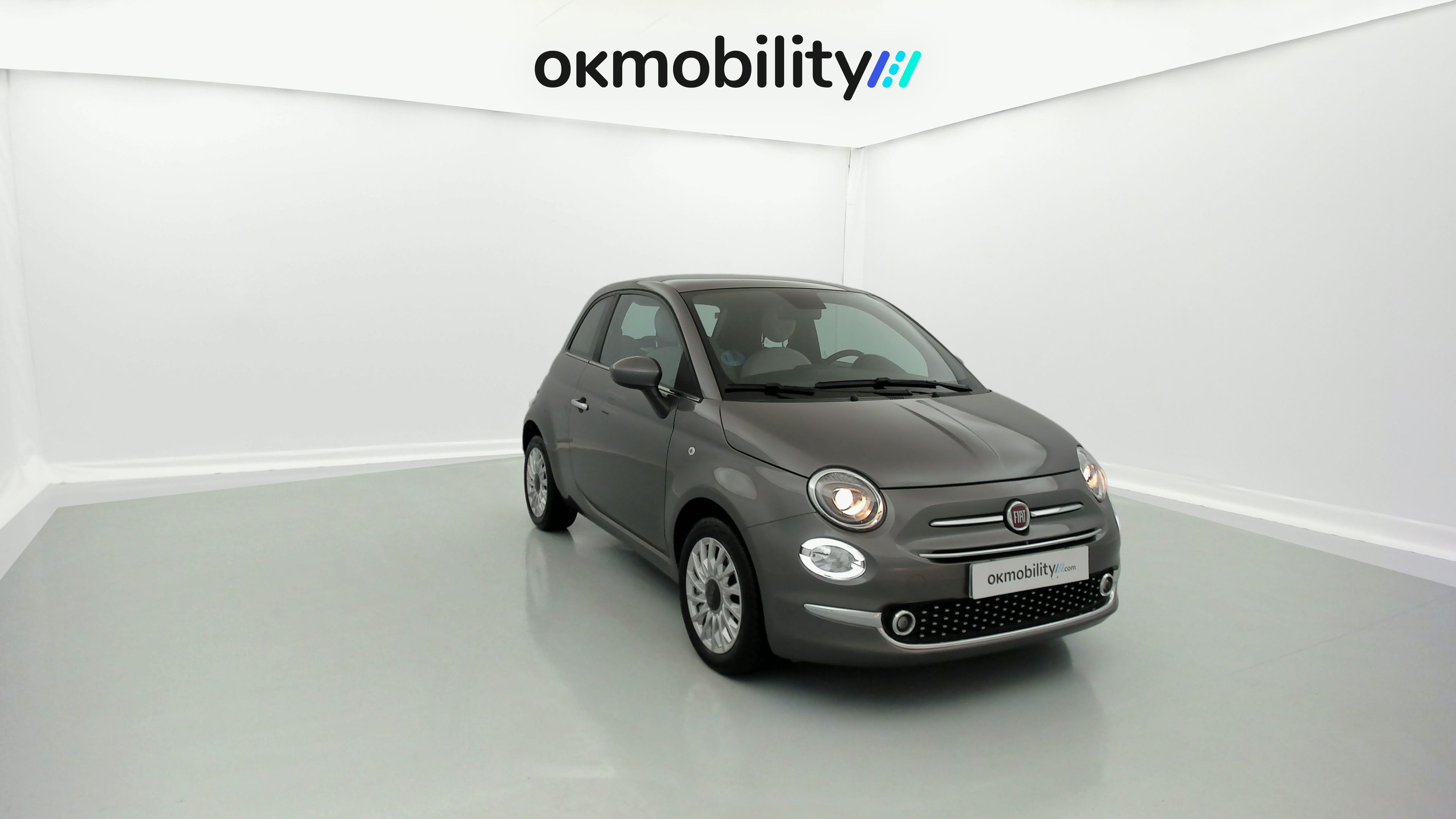 fiat 500 dolcevita 1.0 HYBRID 70 MHEV 2022 gris pompei 4