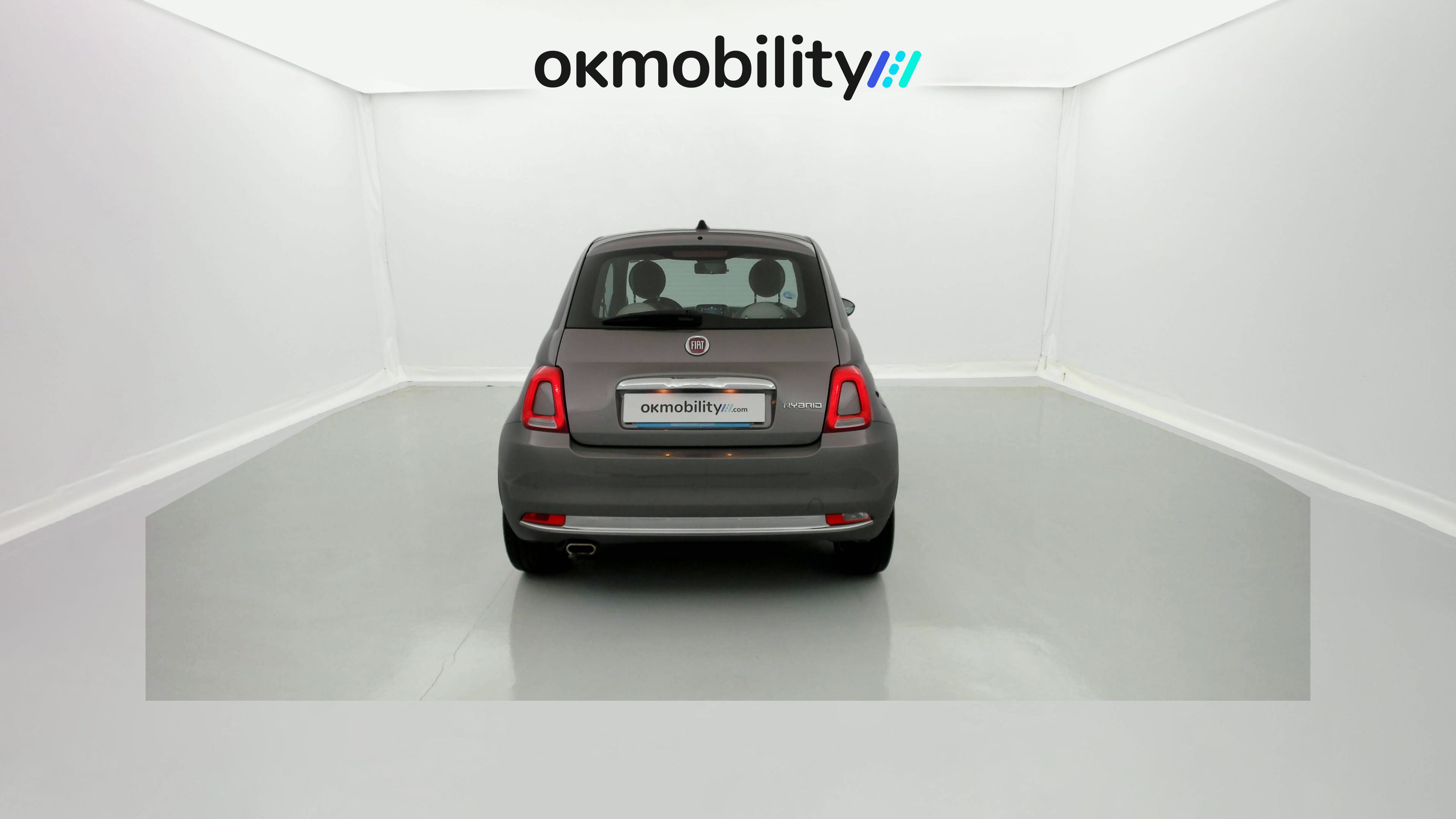 fiat 500 dolcevita 1.0 HYBRID 70 MHEV 2022 gris pompei 12