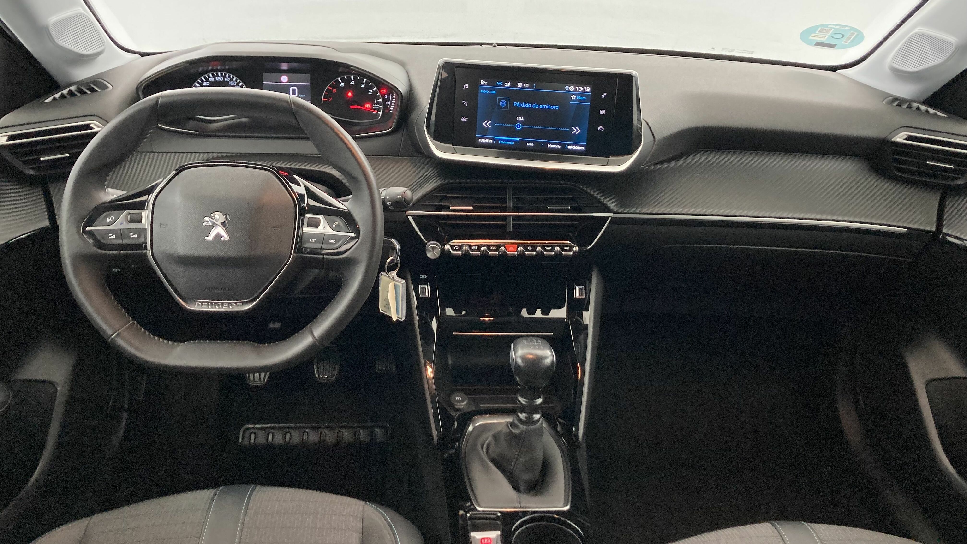 peugeot 208 allure 1.2 PURETECH 100 2023 gris artense 12