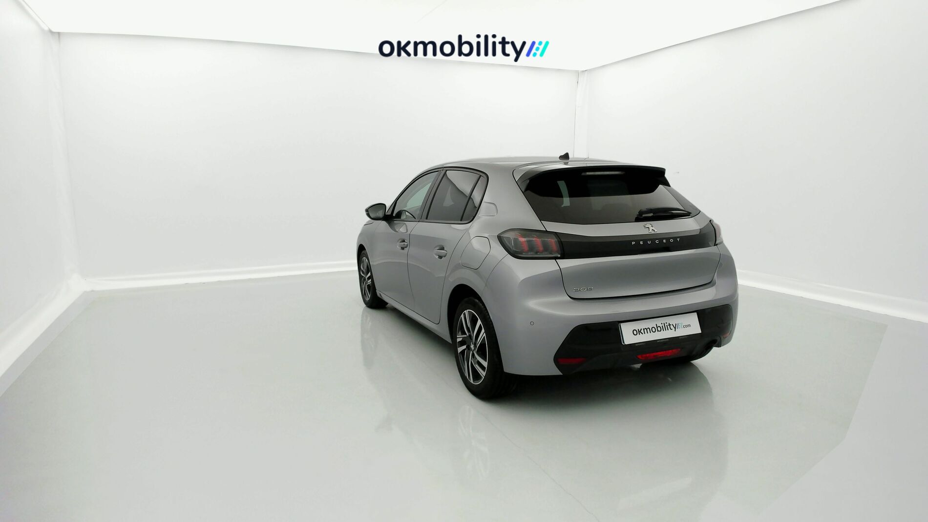 peugeot 208 allure 1.2 PURETECH 100 2023 gris artense 5