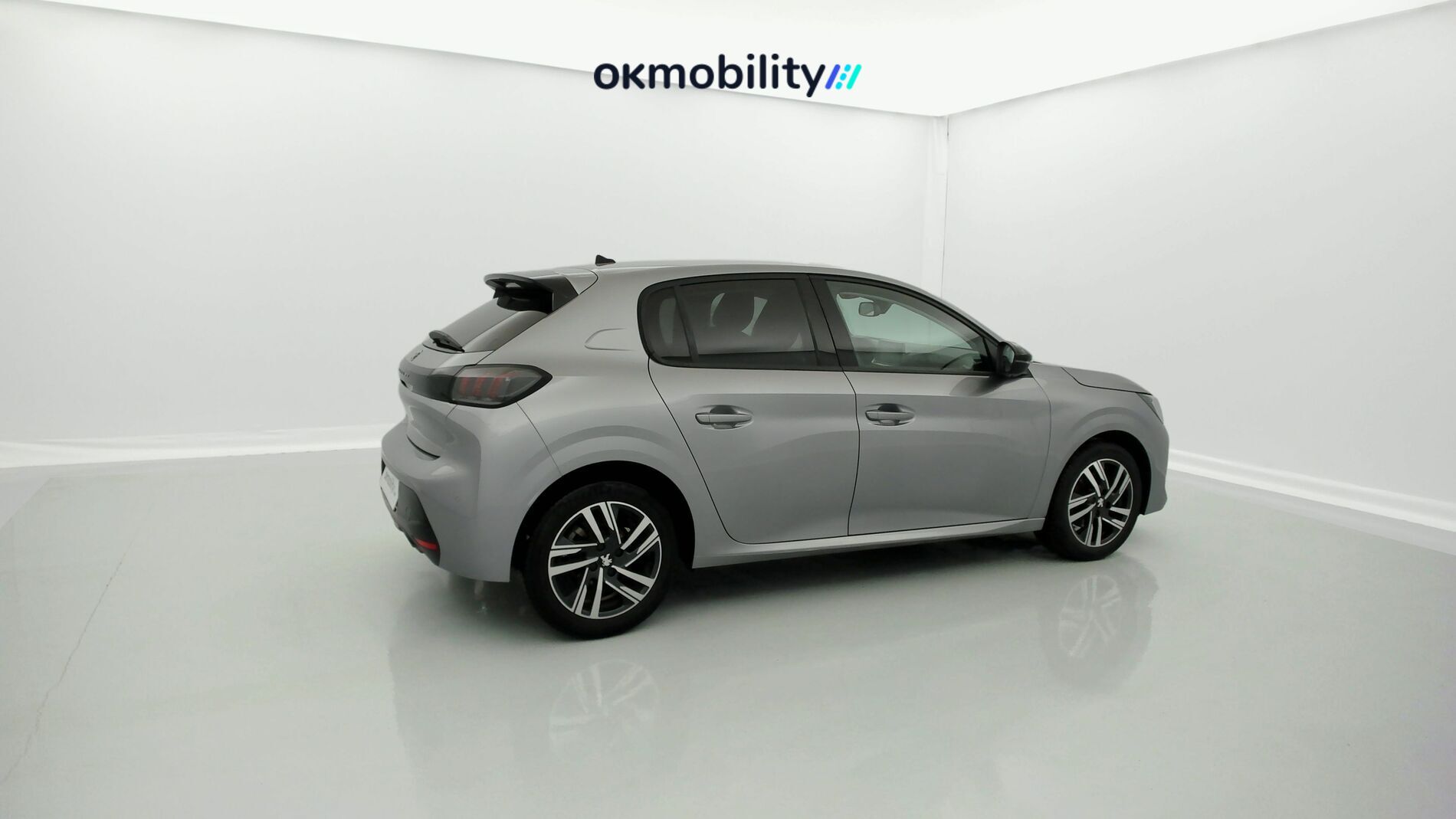 peugeot 208 allure 1.2 PURETECH 100 2023 gris artense 9