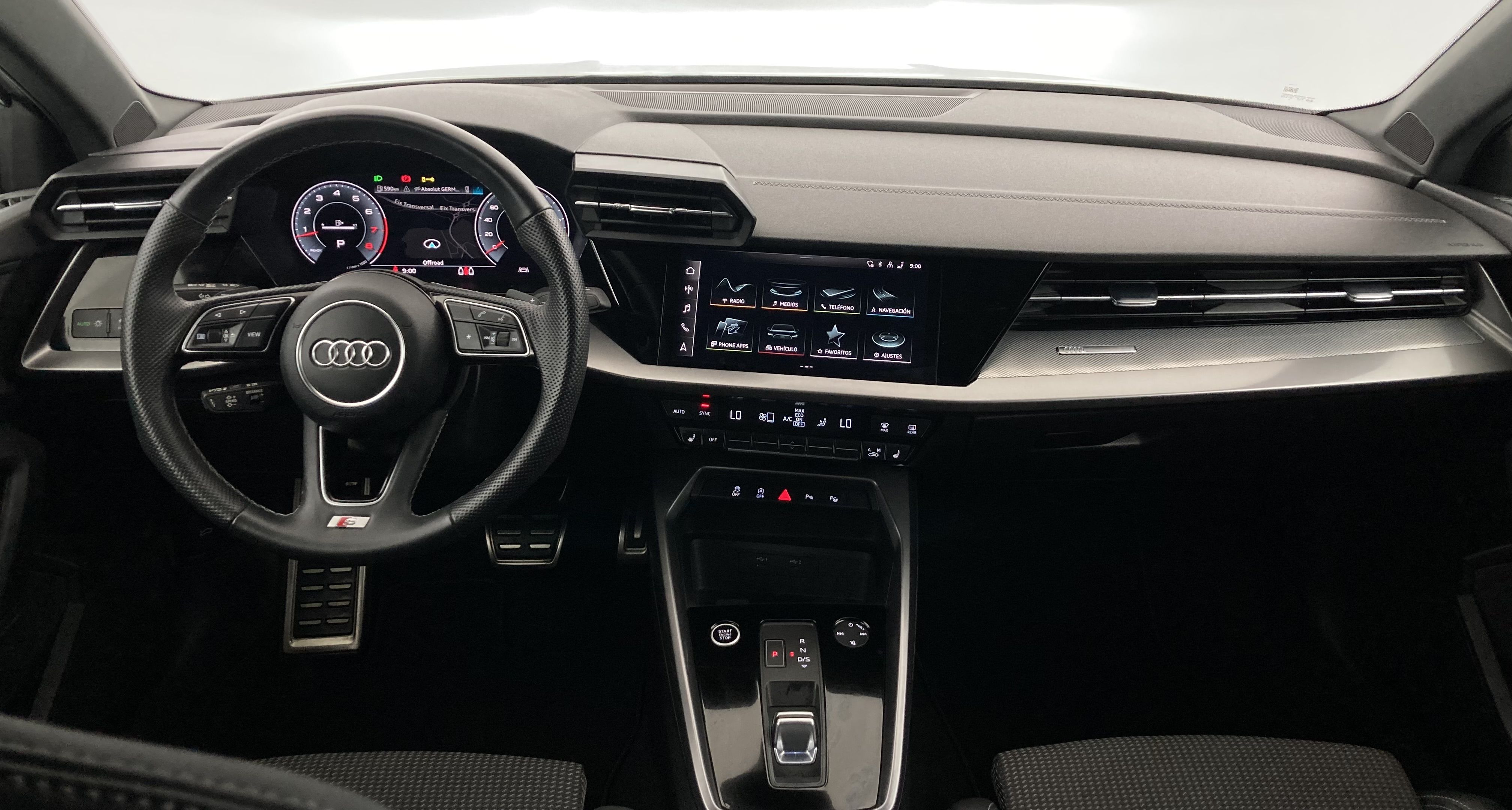 audi a3 sportback s line 35 TFSI 150 STRONIC 2024 gletscherweiss metallic 29