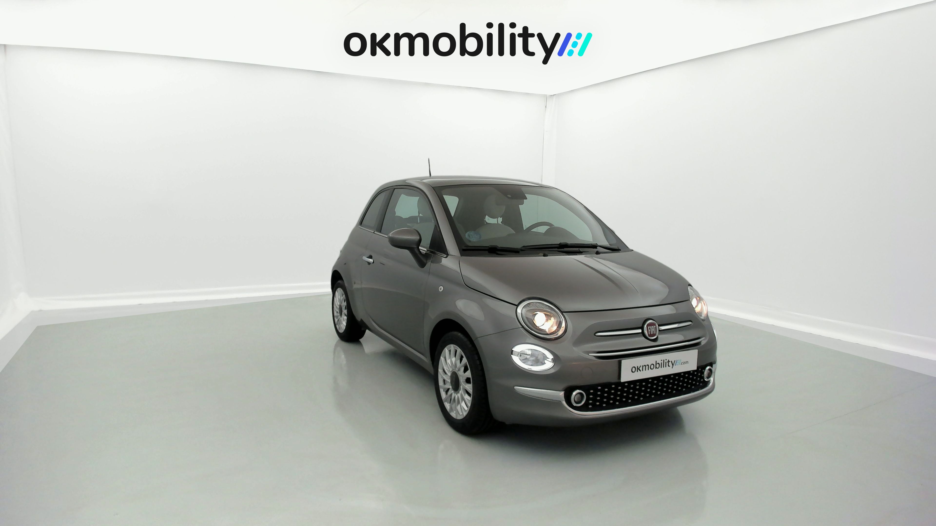 fiat 500 dolcevita 1.0 HYBRID 70 MHEV 2023 gris pompei 4