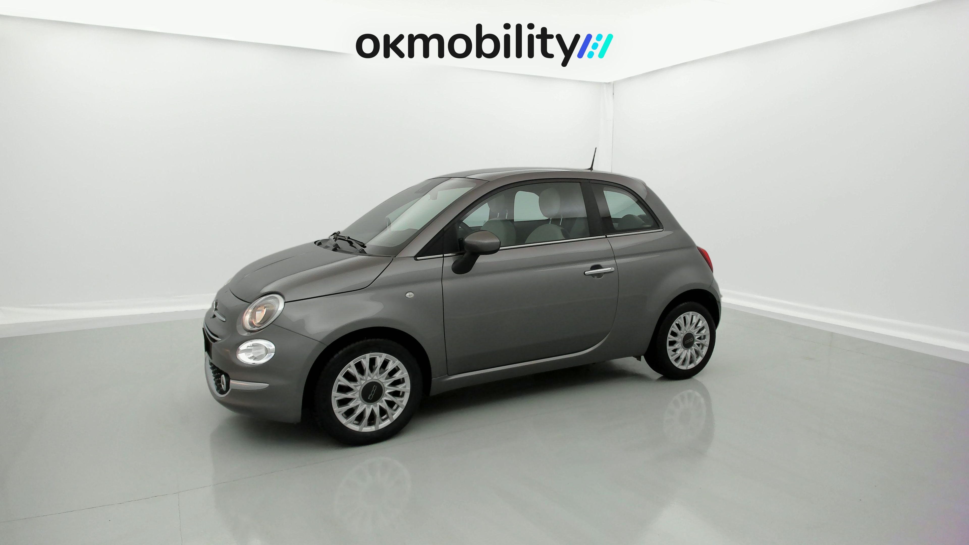 fiat 500 dolcevita 1.0 HYBRID 70 MHEV 2023 gris pompei 8
