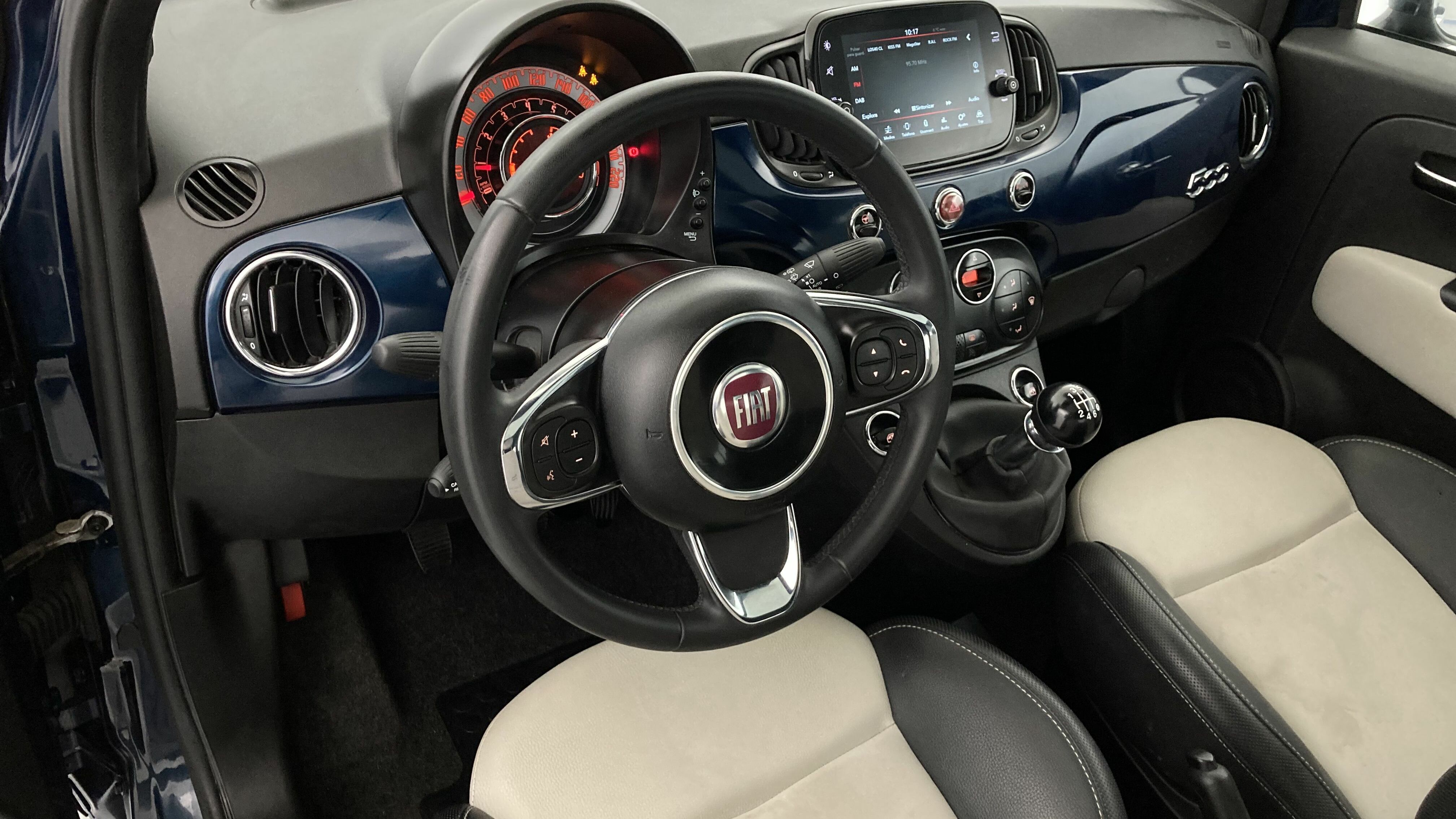 fiat 500 dolcevita 1.0 HYBRID 70 MHEV 2023 azul di pinto di blu 16