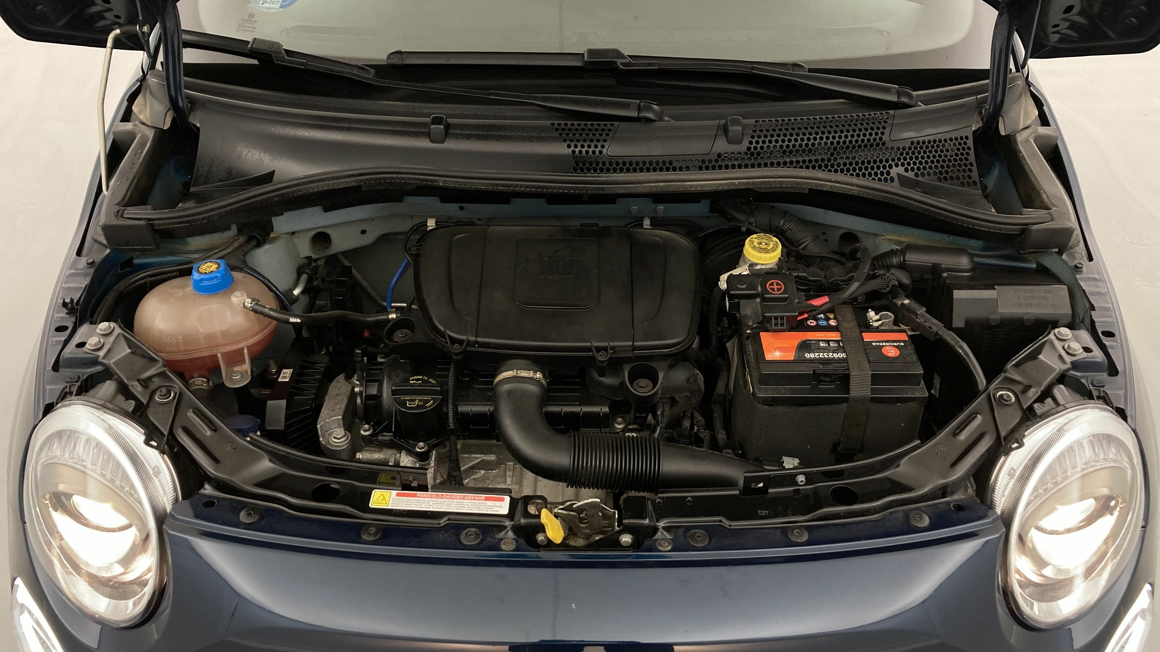 fiat 500 dolcevita 1.0 HYBRID 70 MHEV 2023 azul di pinto di blu 26