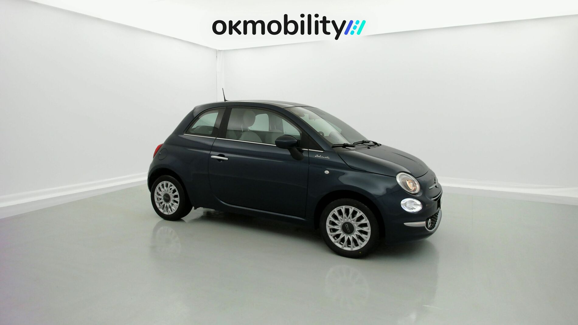 fiat 500 dolcevita 1.0 HYBRID 70 MHEV 2023 azul di pinto di blu 2