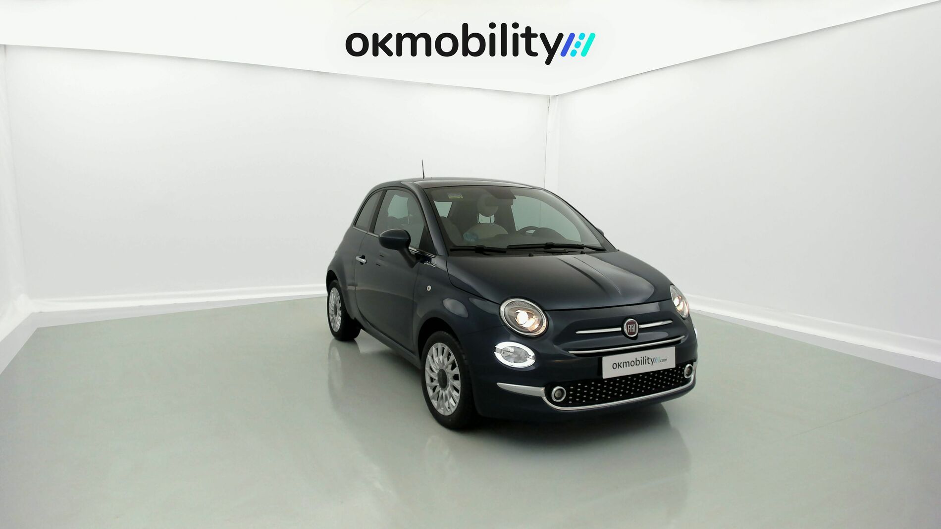 fiat 500 dolcevita 1.0 HYBRID 70 MHEV 2023 azul di pinto di blu 3