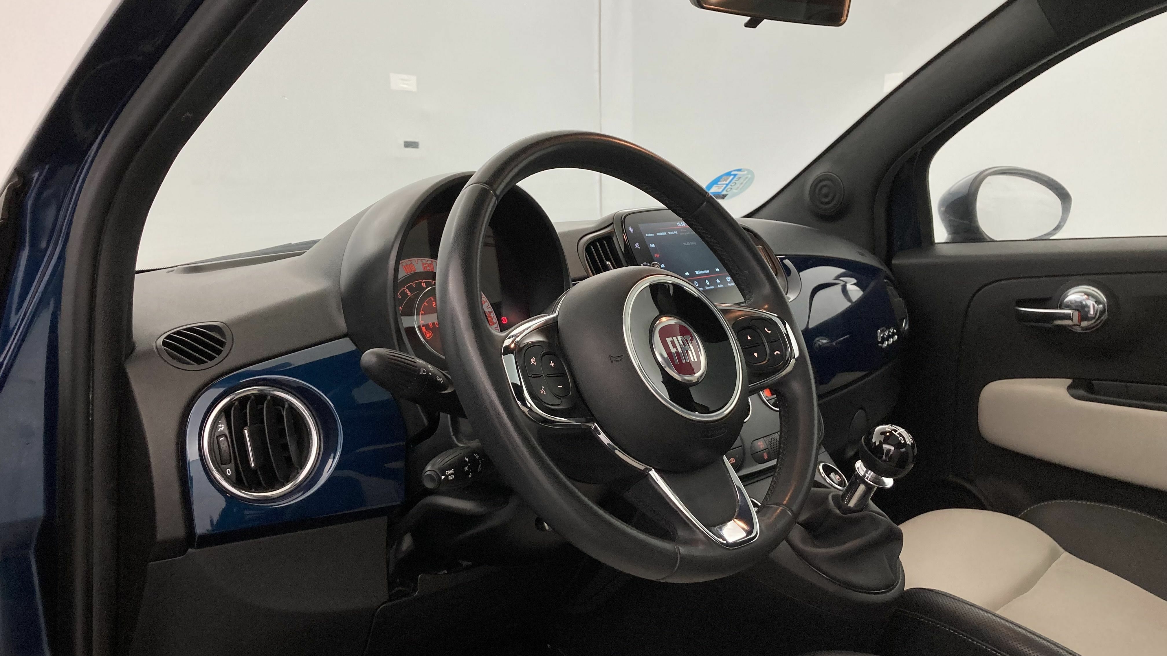 fiat 500 dolcevita 1.0 HYBRID 70 MHEV 2023 azul di pinto di blu 14