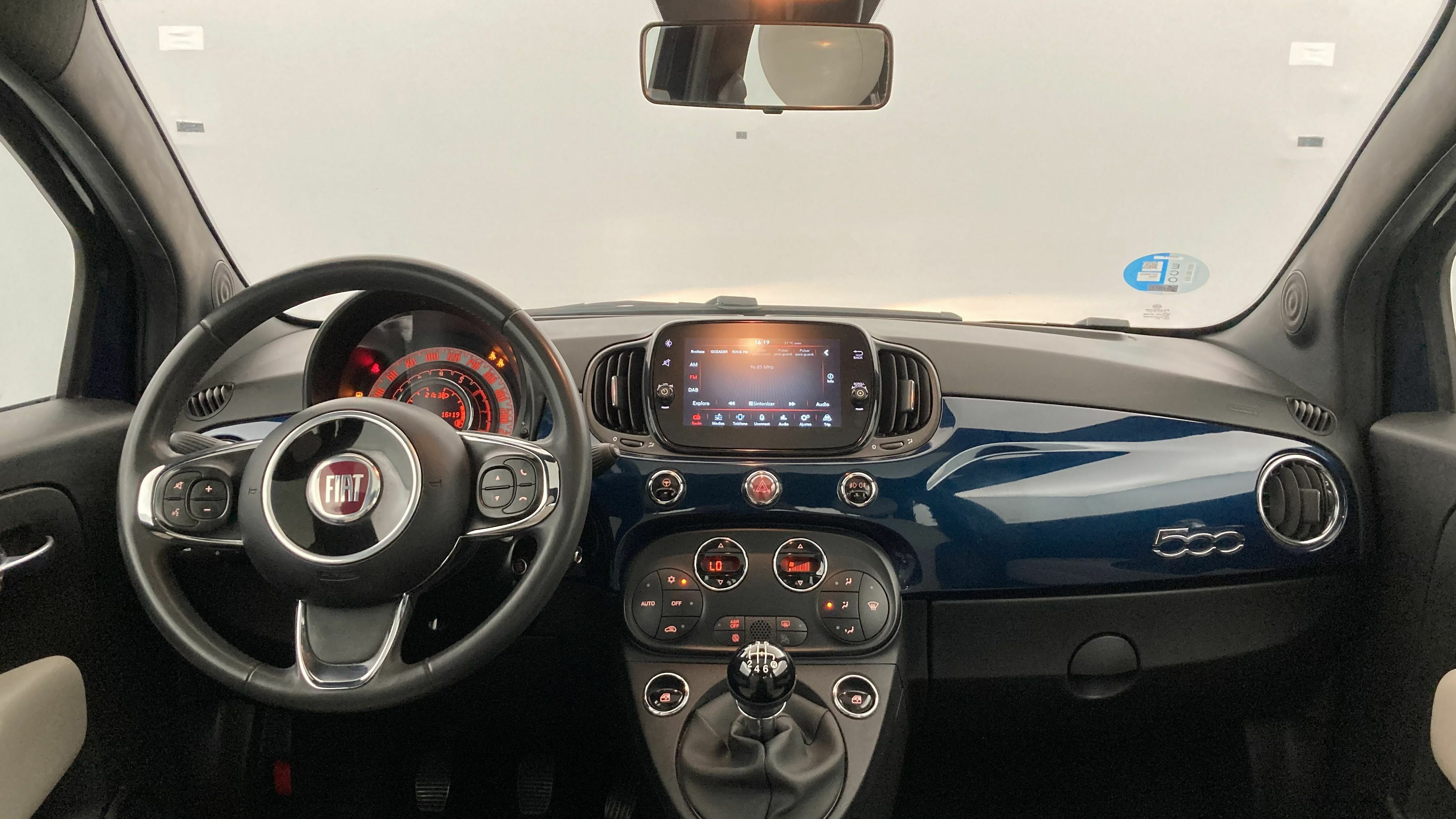 fiat 500 dolcevita 1.0 HYBRID 70 MHEV 2023 azul di pinto di blu 15