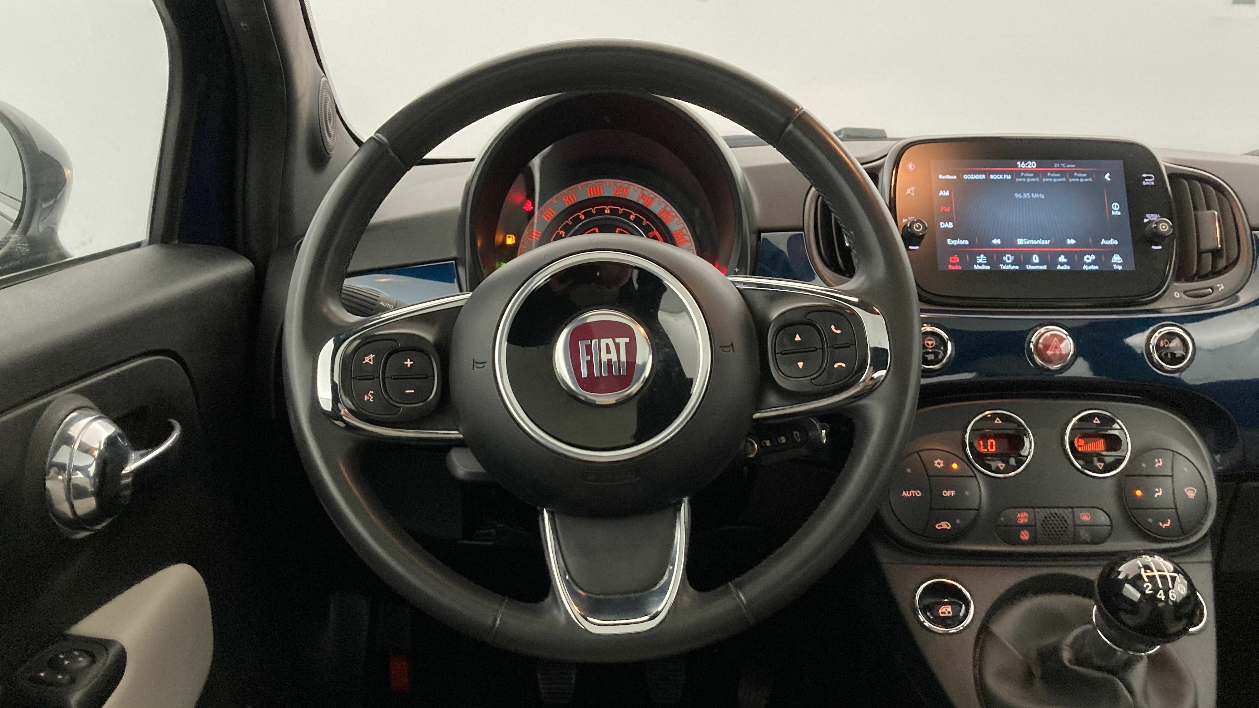 fiat 500 dolcevita 1.0 HYBRID 70 MHEV 2023 azul di pinto di blu 16