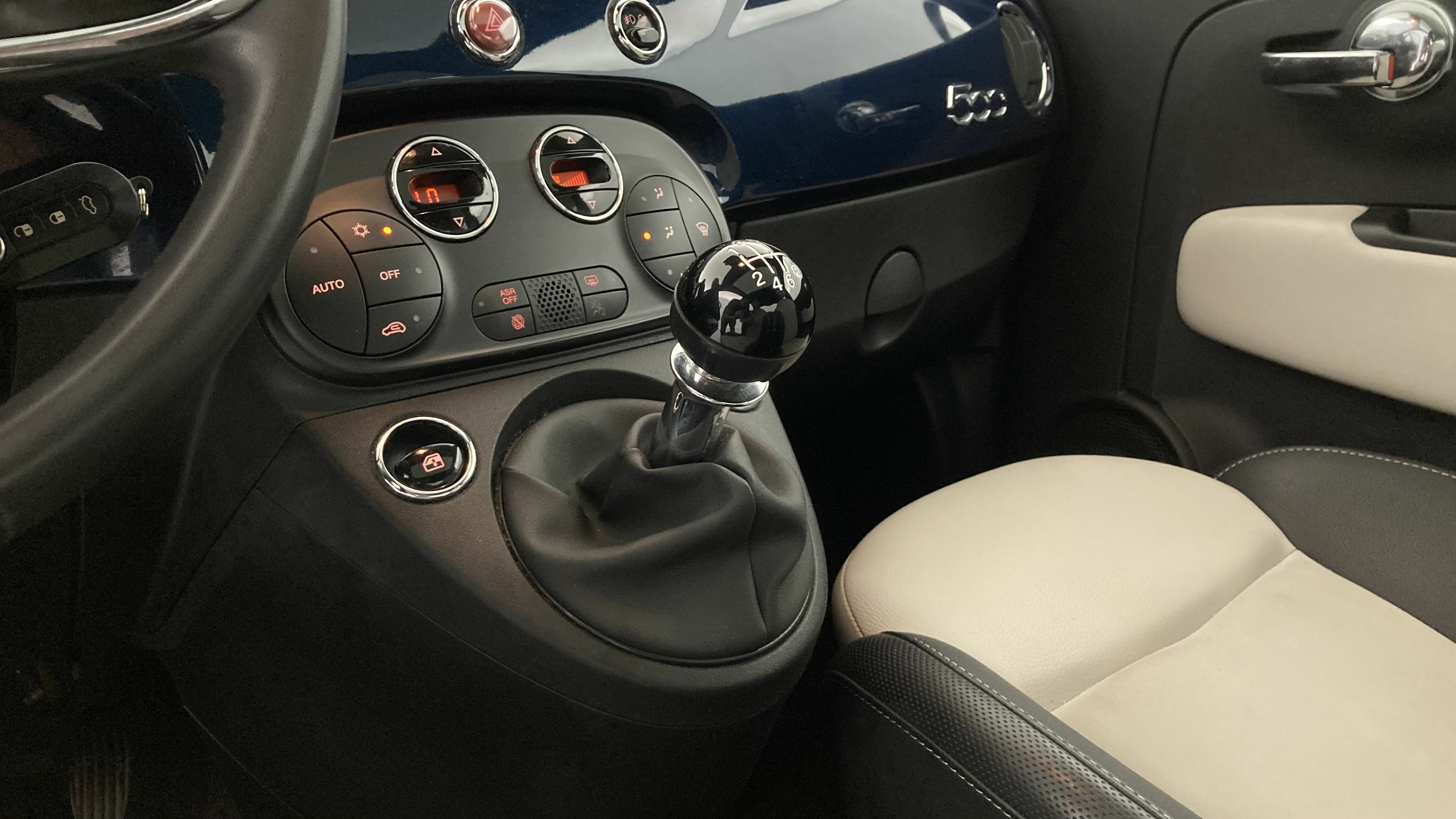 fiat 500 dolcevita 1.0 HYBRID 70 MHEV 2023 azul di pinto di blu 19