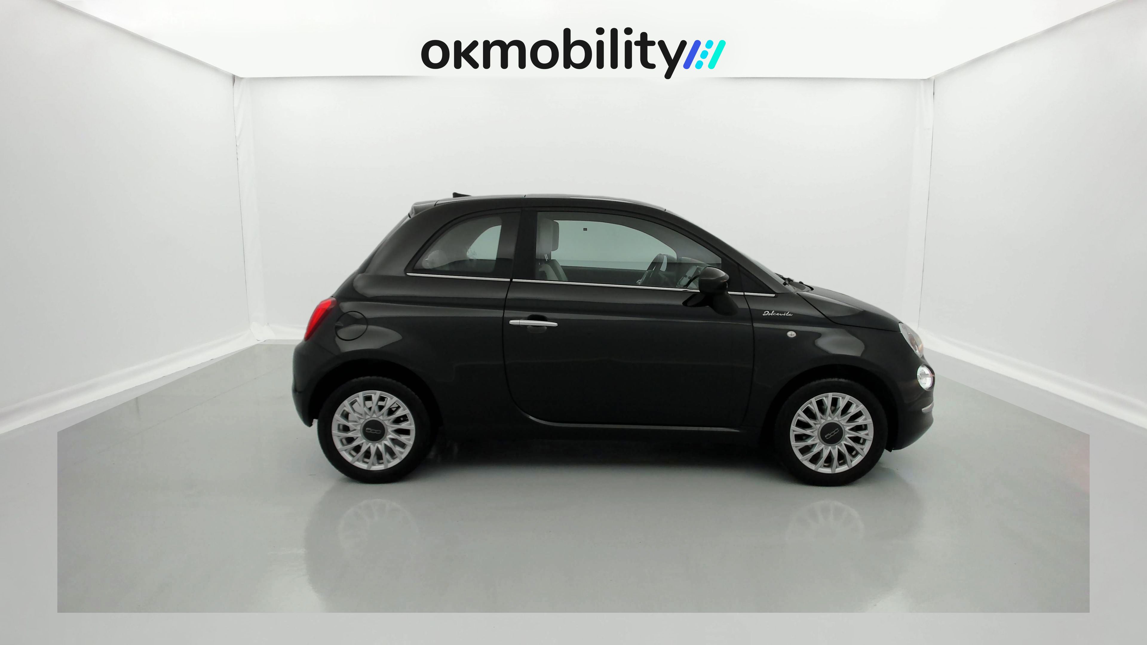fiat 500 dolcevita 1.0 HYBRID 70 MHEV 2023 negro vesuvio 2