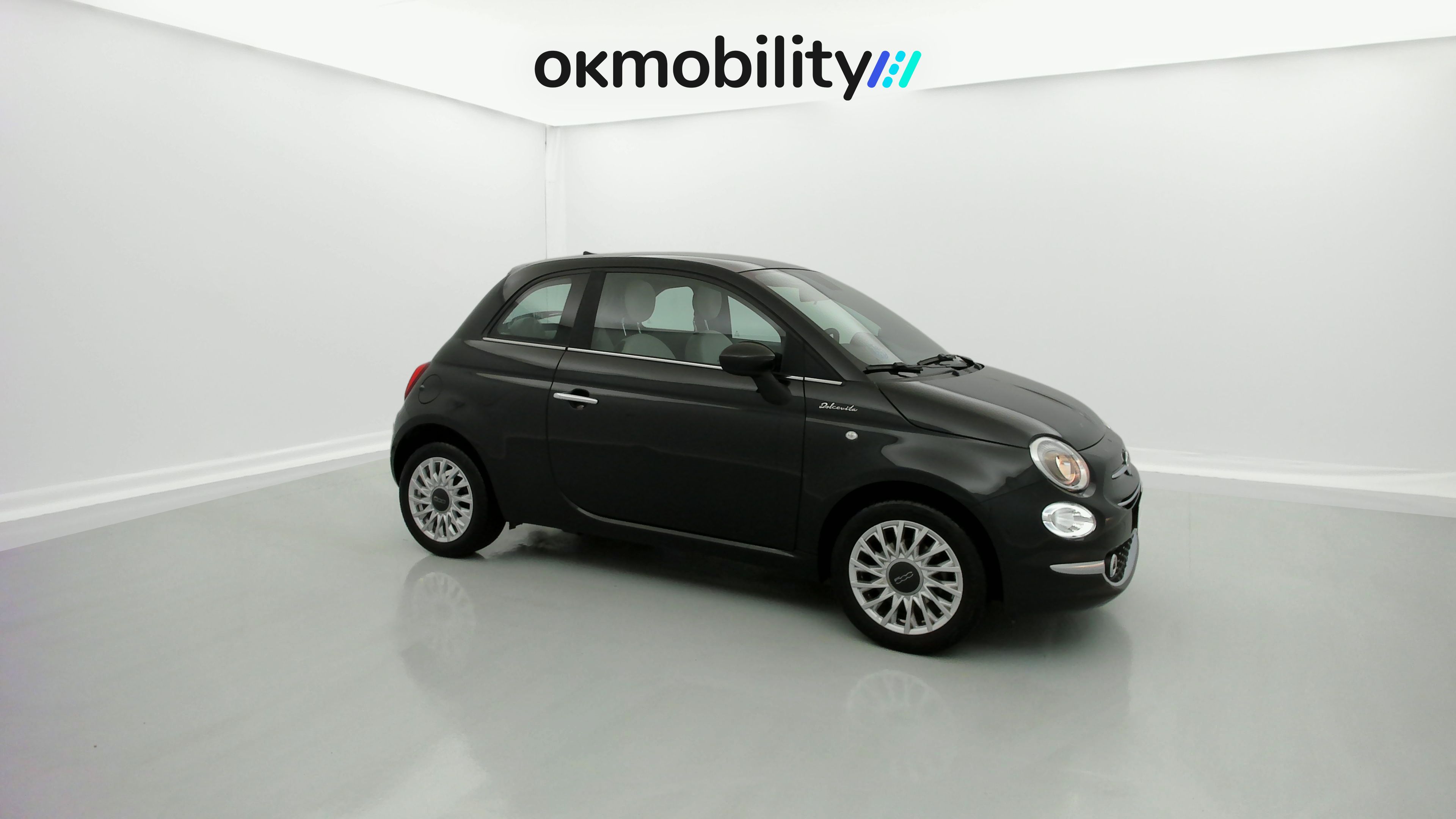 fiat 500 dolcevita 1.0 HYBRID 70 MHEV 2023 negro vesuvio 3